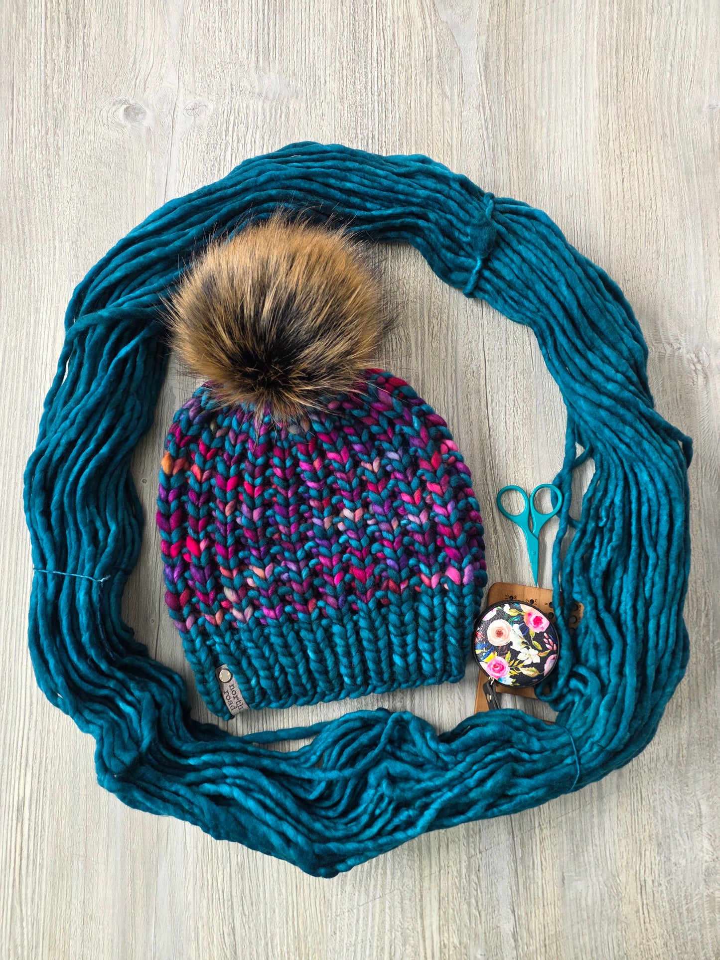 Merino Wool Pom Hat