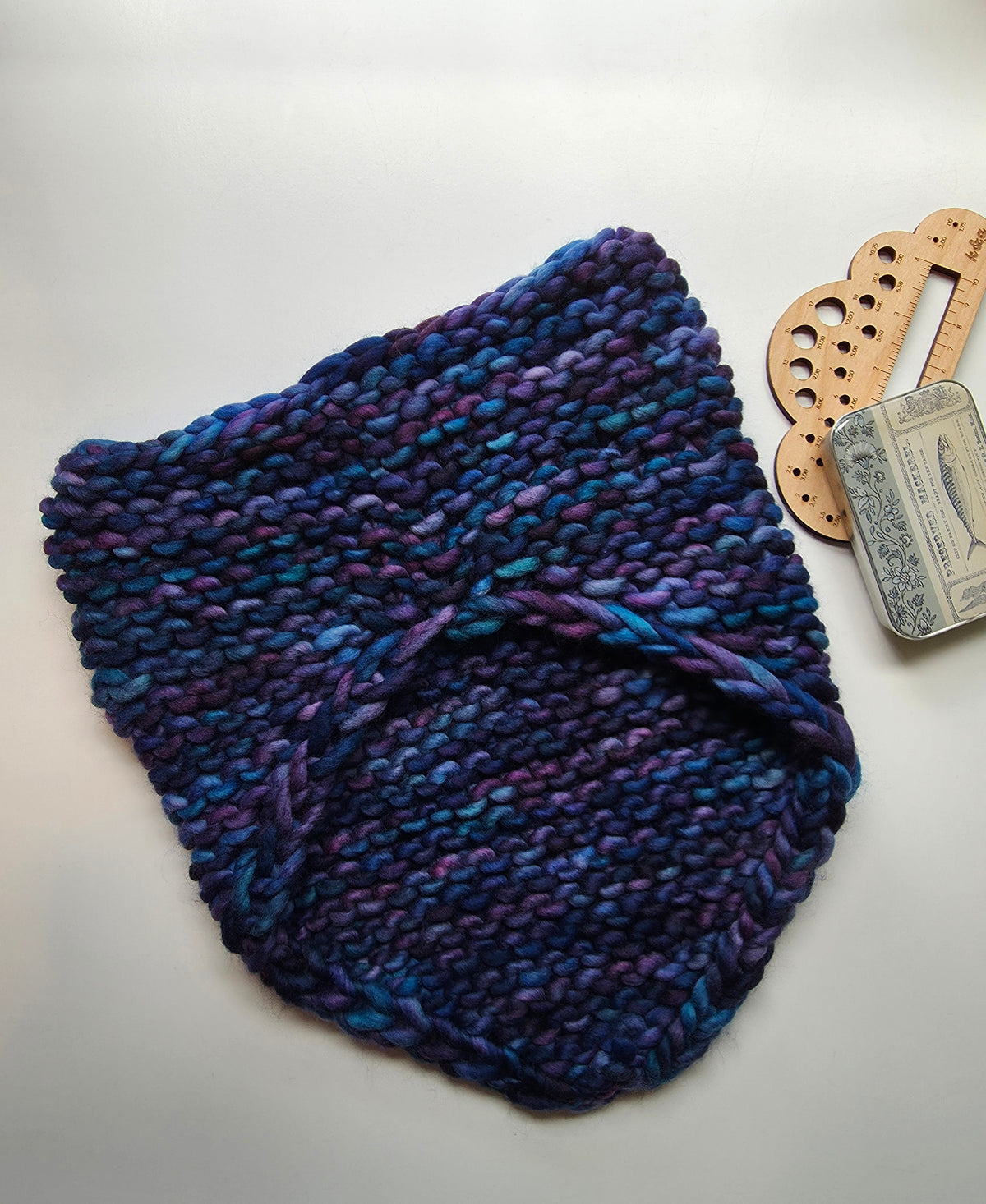 Merino Wool Bandana Cowl
