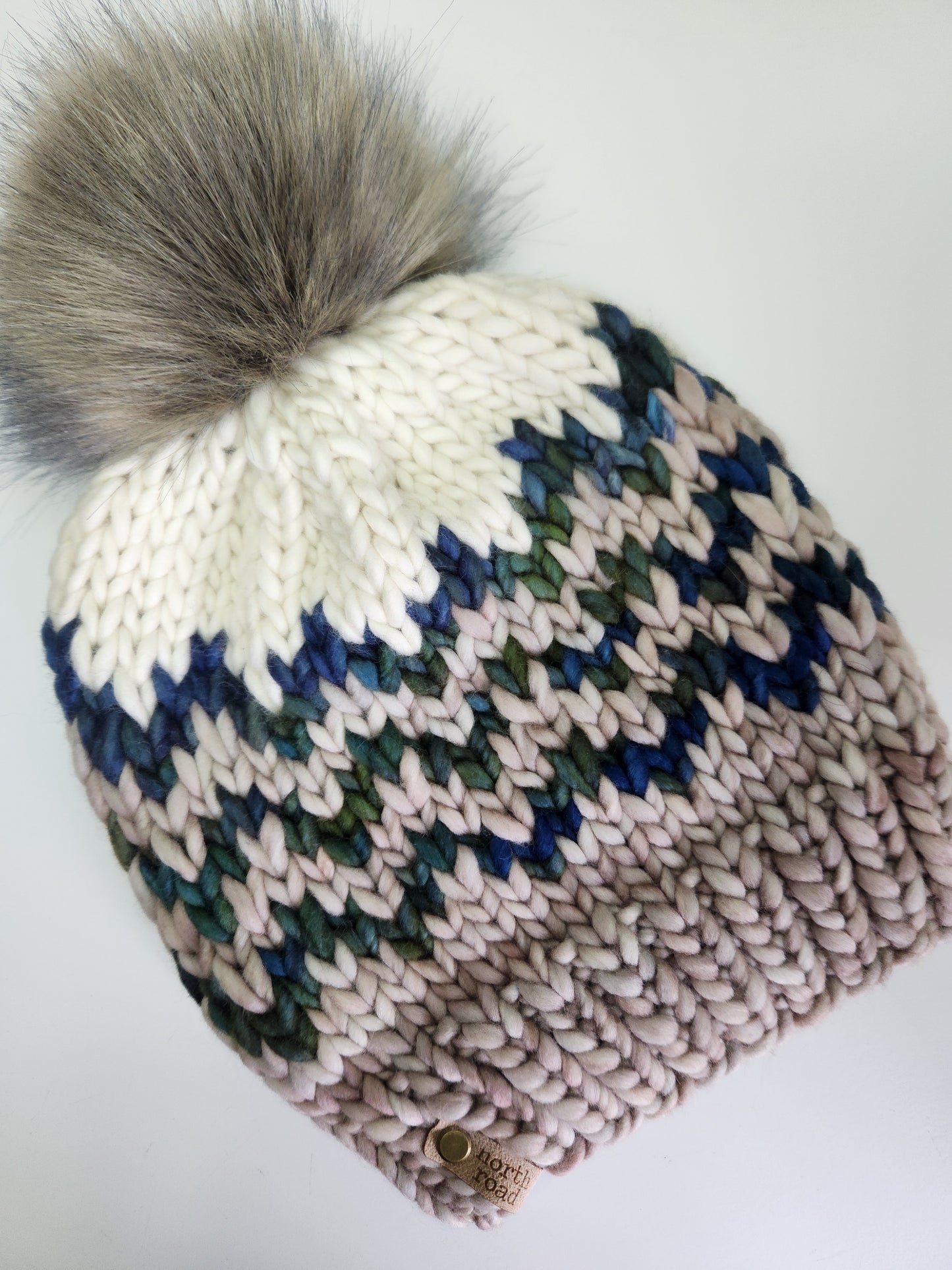 Merino Wool Pom Hat