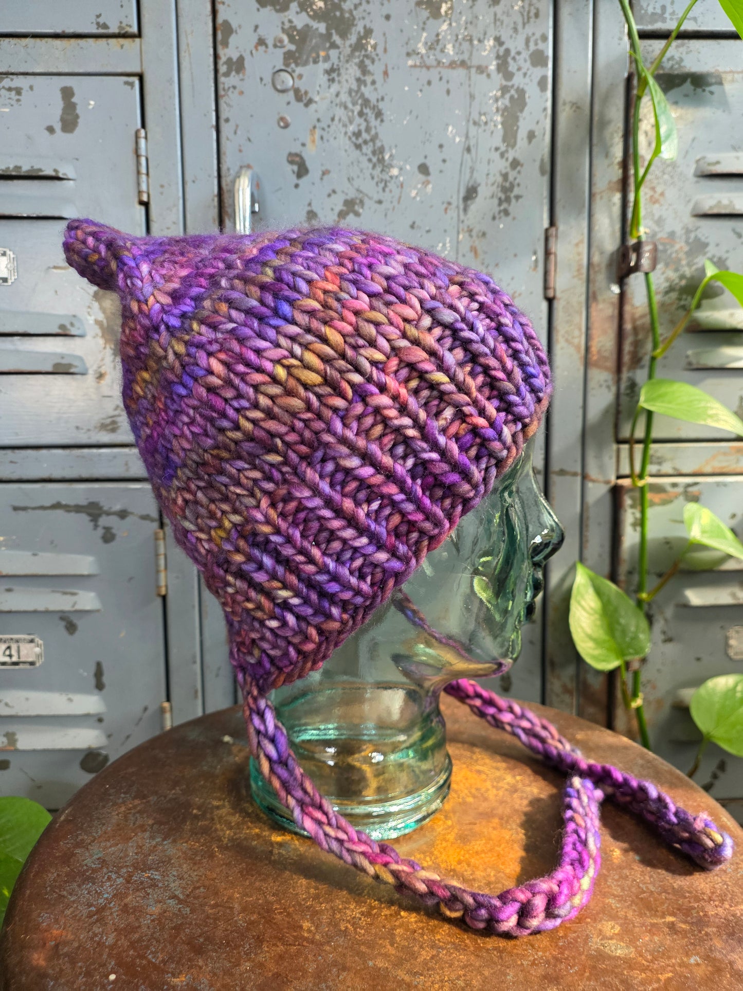Forest Gnome Split Brim Hat, Merino Wool