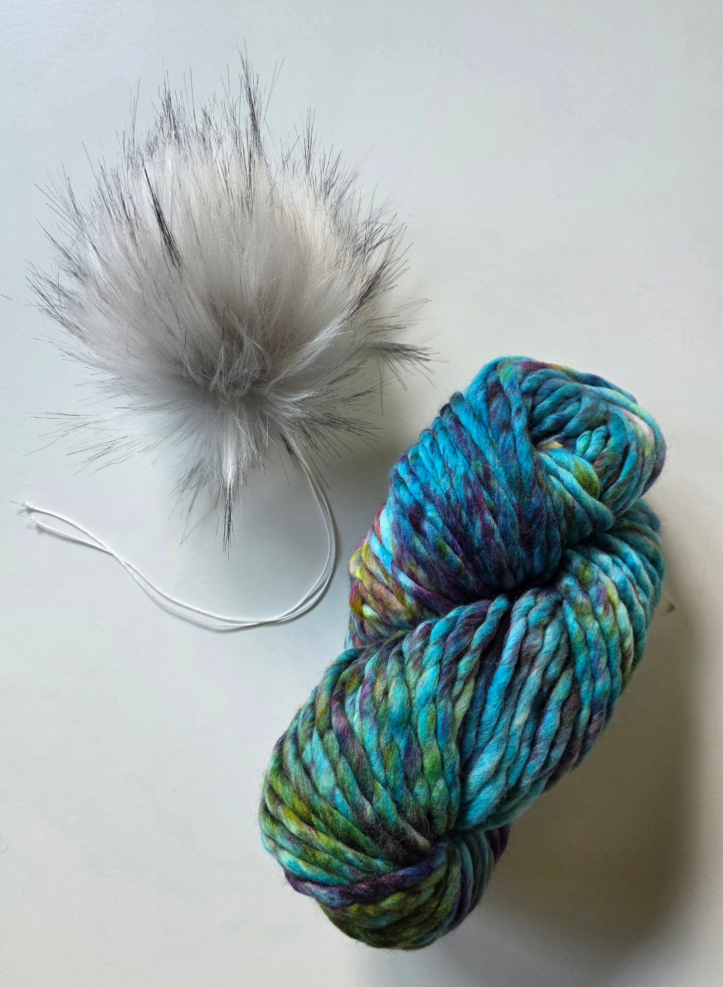 Yarn and Pom Bundle | Malabrigo Rasta | Boomerang