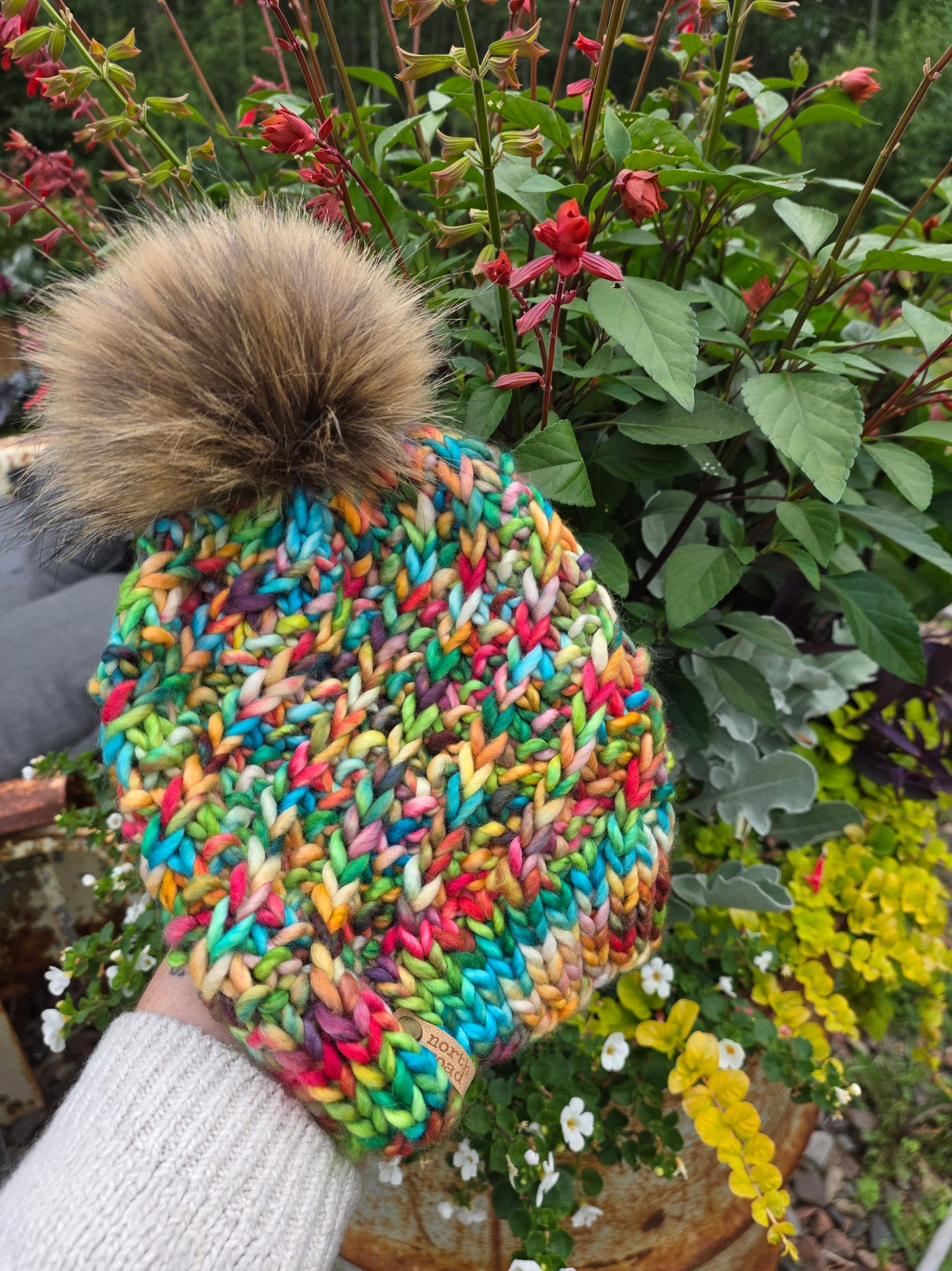 Merino Wool Pom Hat