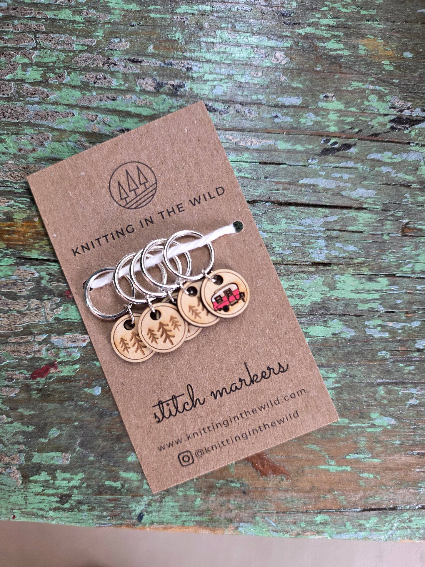 Verna Lucille Stitch Marker Set