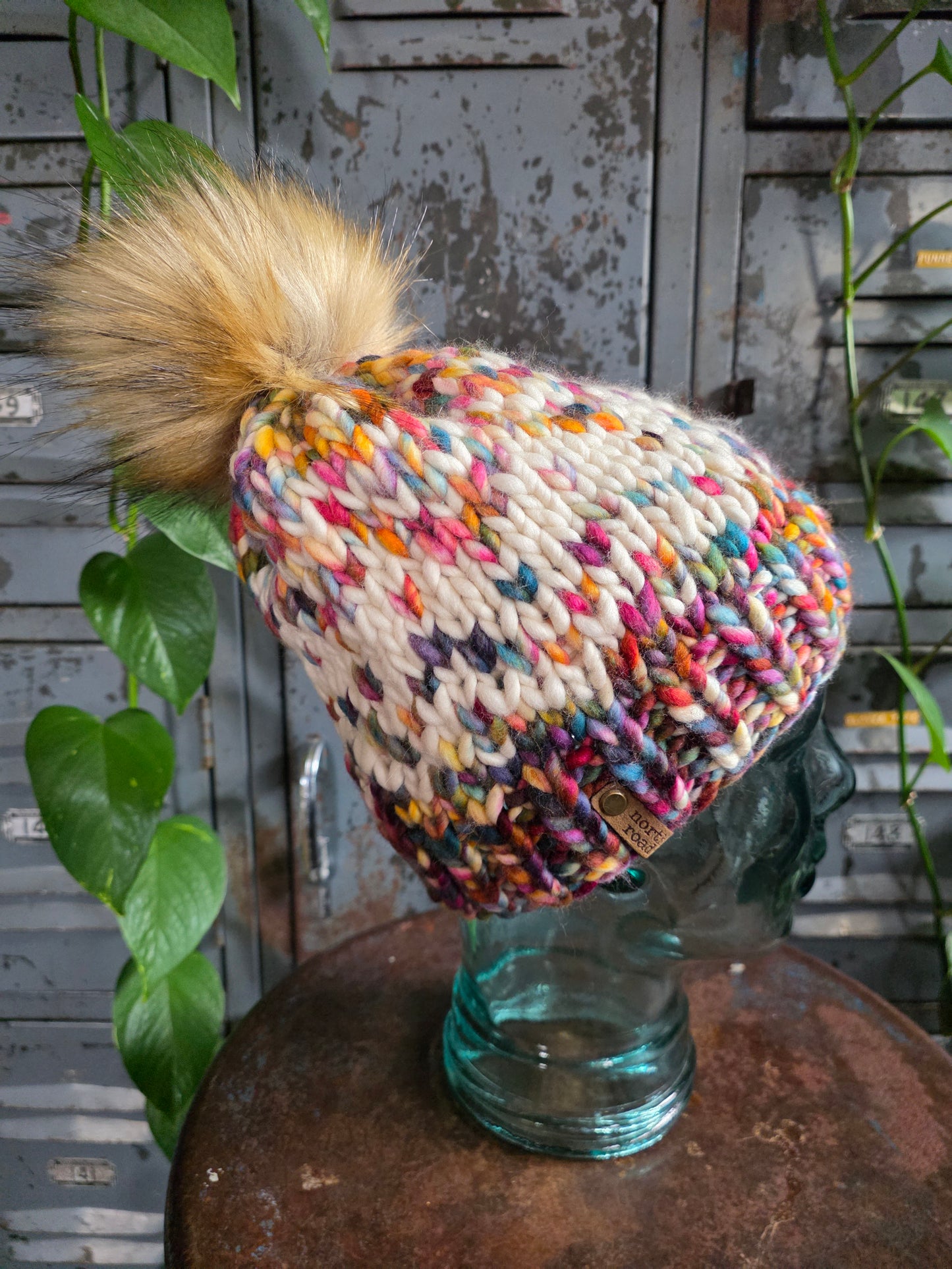 Merino Wool Pom Hat
