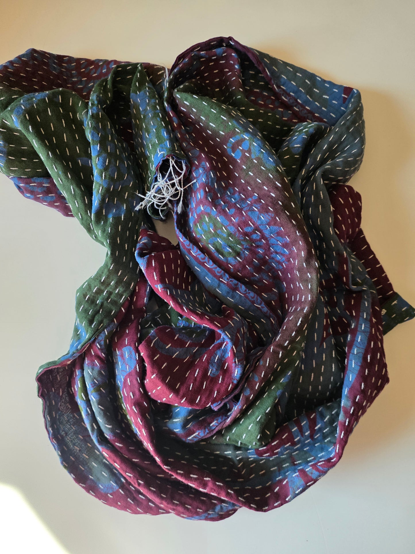 Kantha Scarf