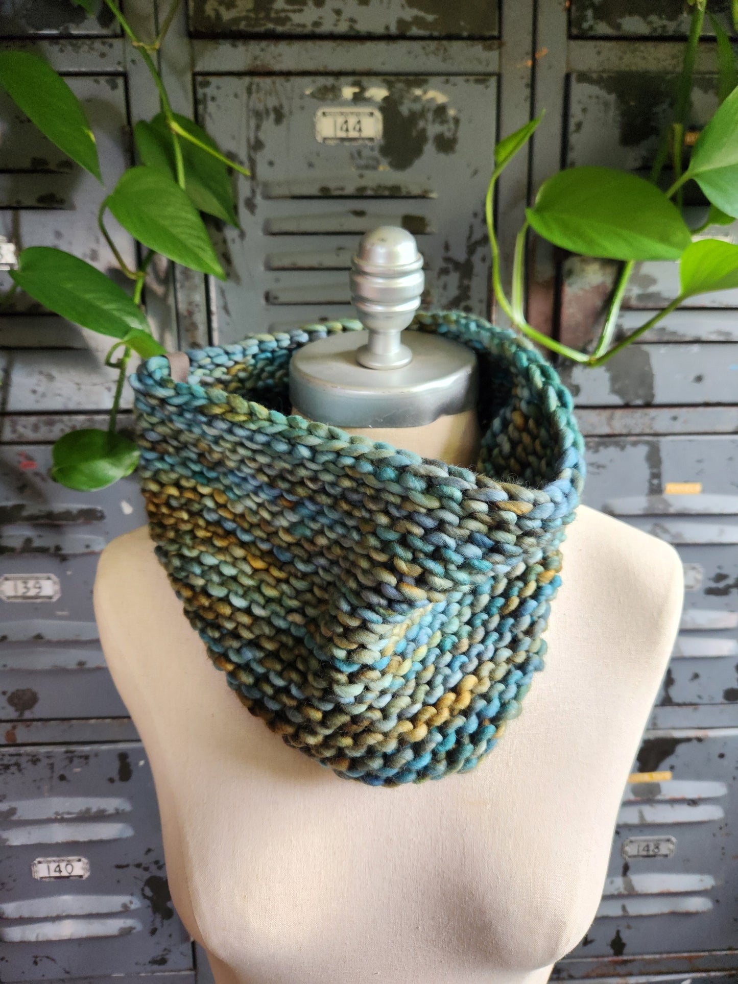 Merino Wool Bandana Cowl