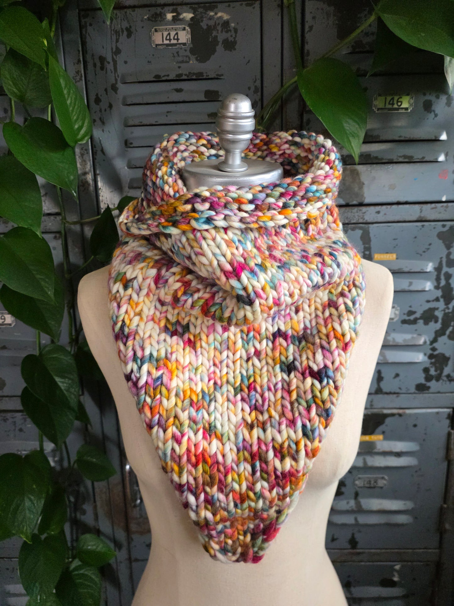 Merino Wool Bandana Cowl