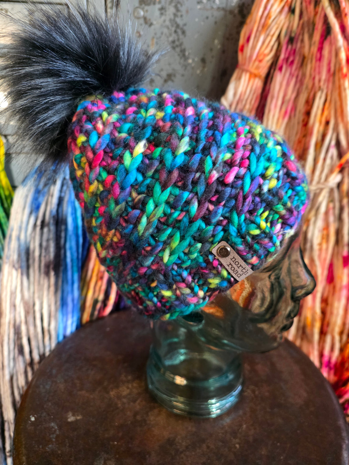 Merino Wool Pom Hat