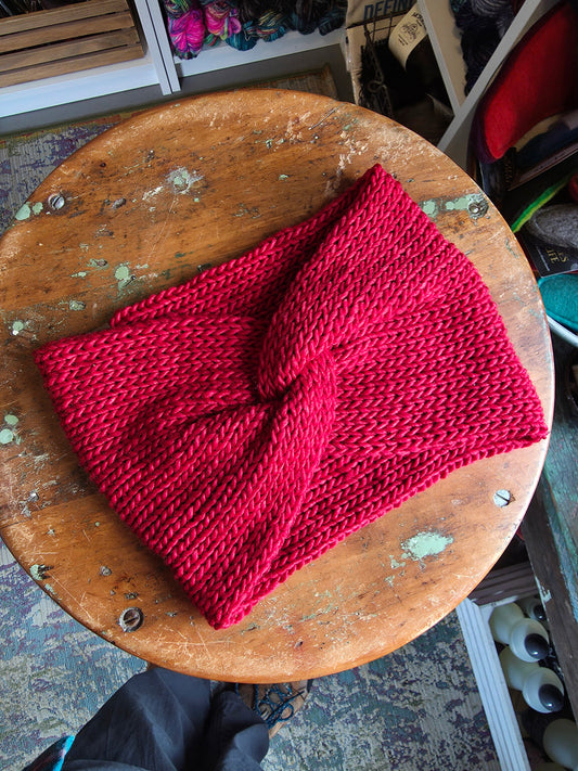 Merino Wool Twisted Headband