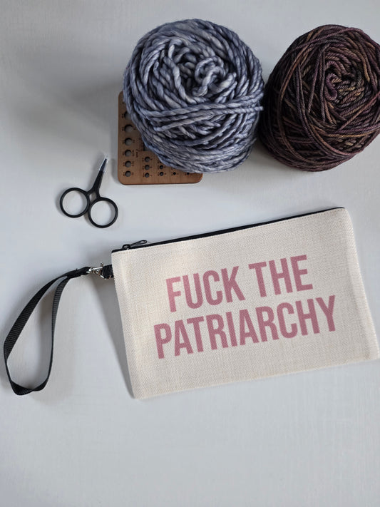 Fuck the Patriarchy Makeup Case