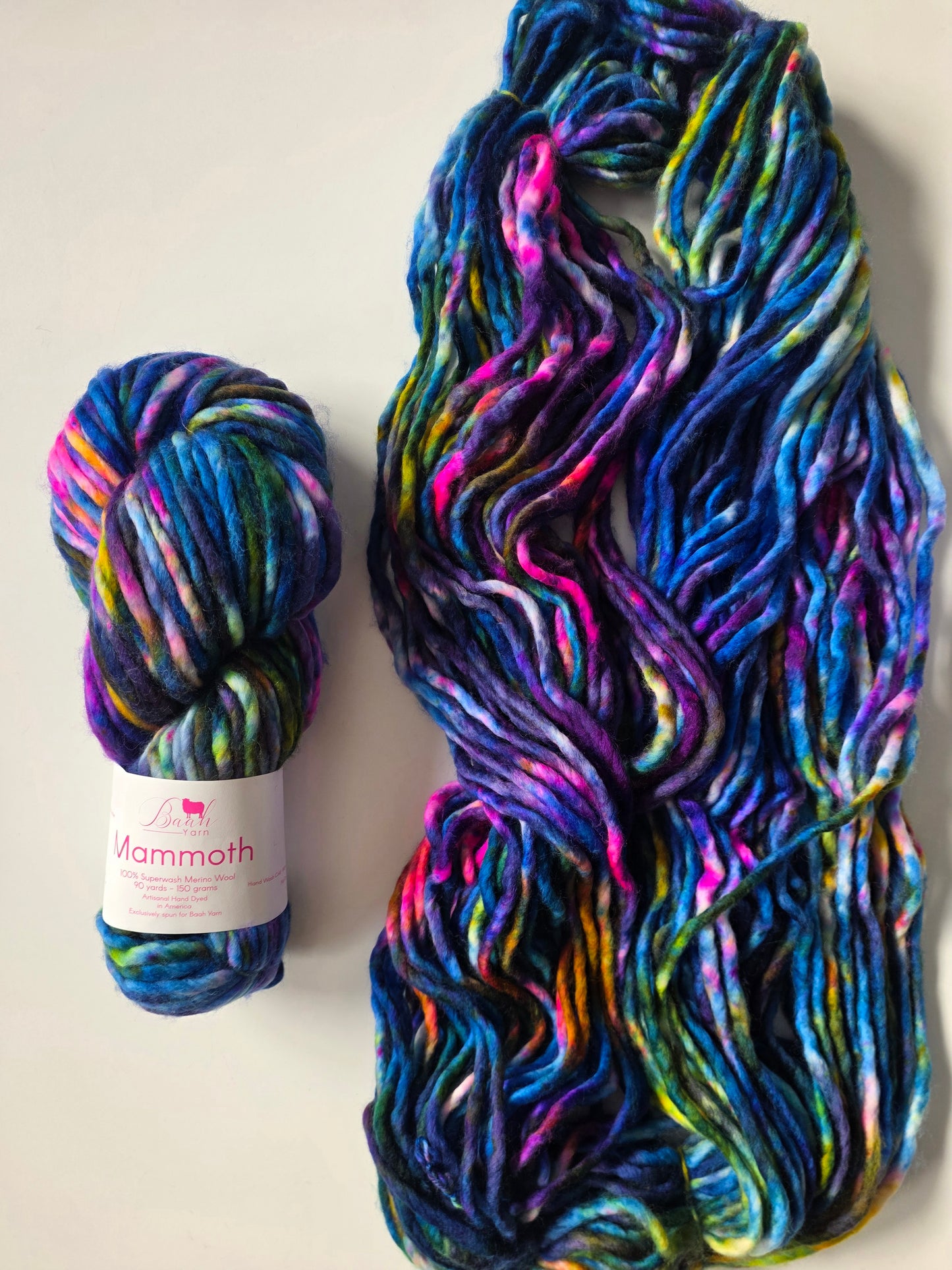 Exclusive Baah Yarn | Mammoth | Aurora Borealis