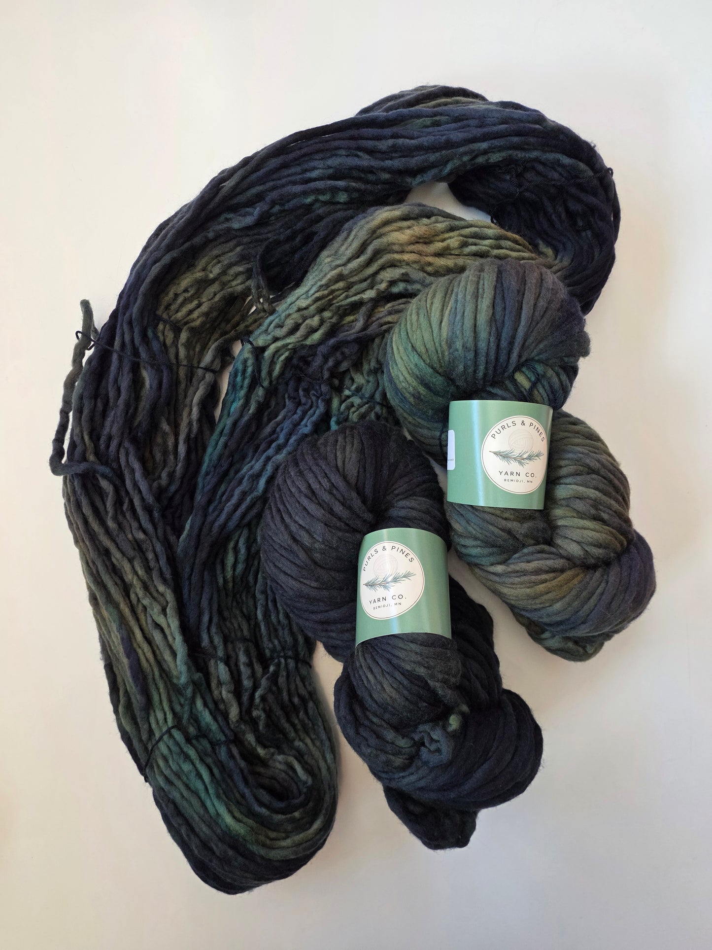 Purls & Pines | Super Bulky | Jewels of Lake Superior (Dark Batch)