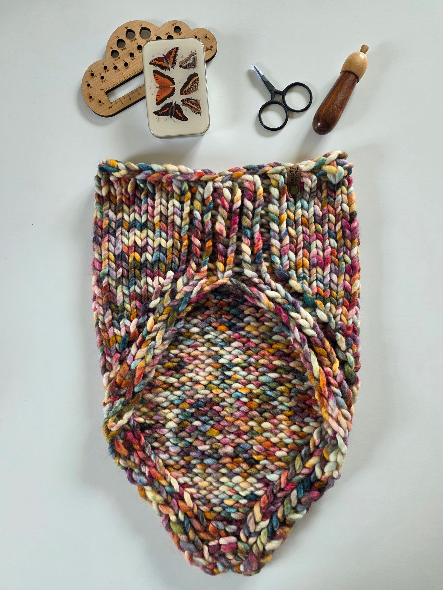 Merino Wool Bandana Cowl