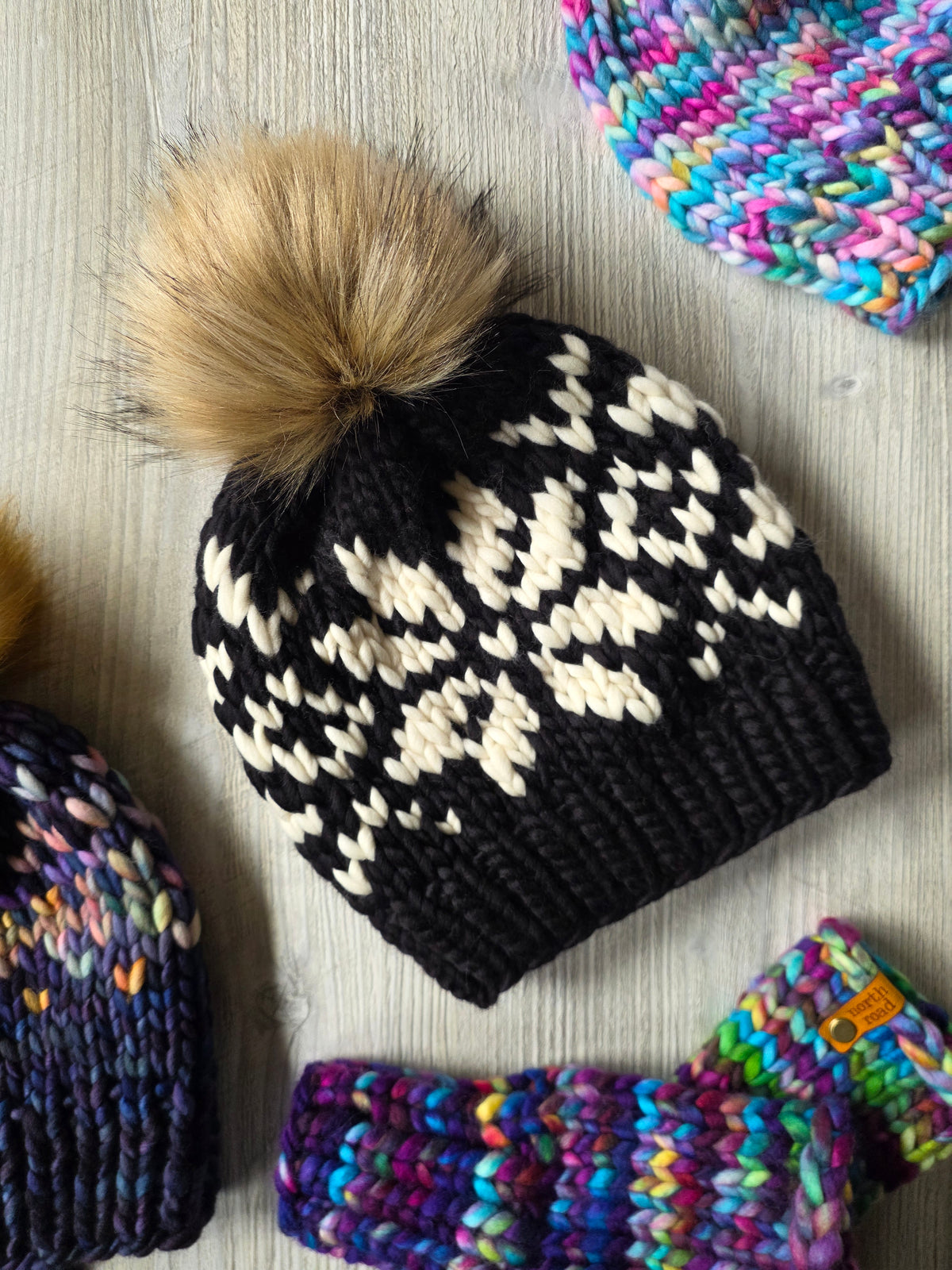 Merino Wool Pom Hat