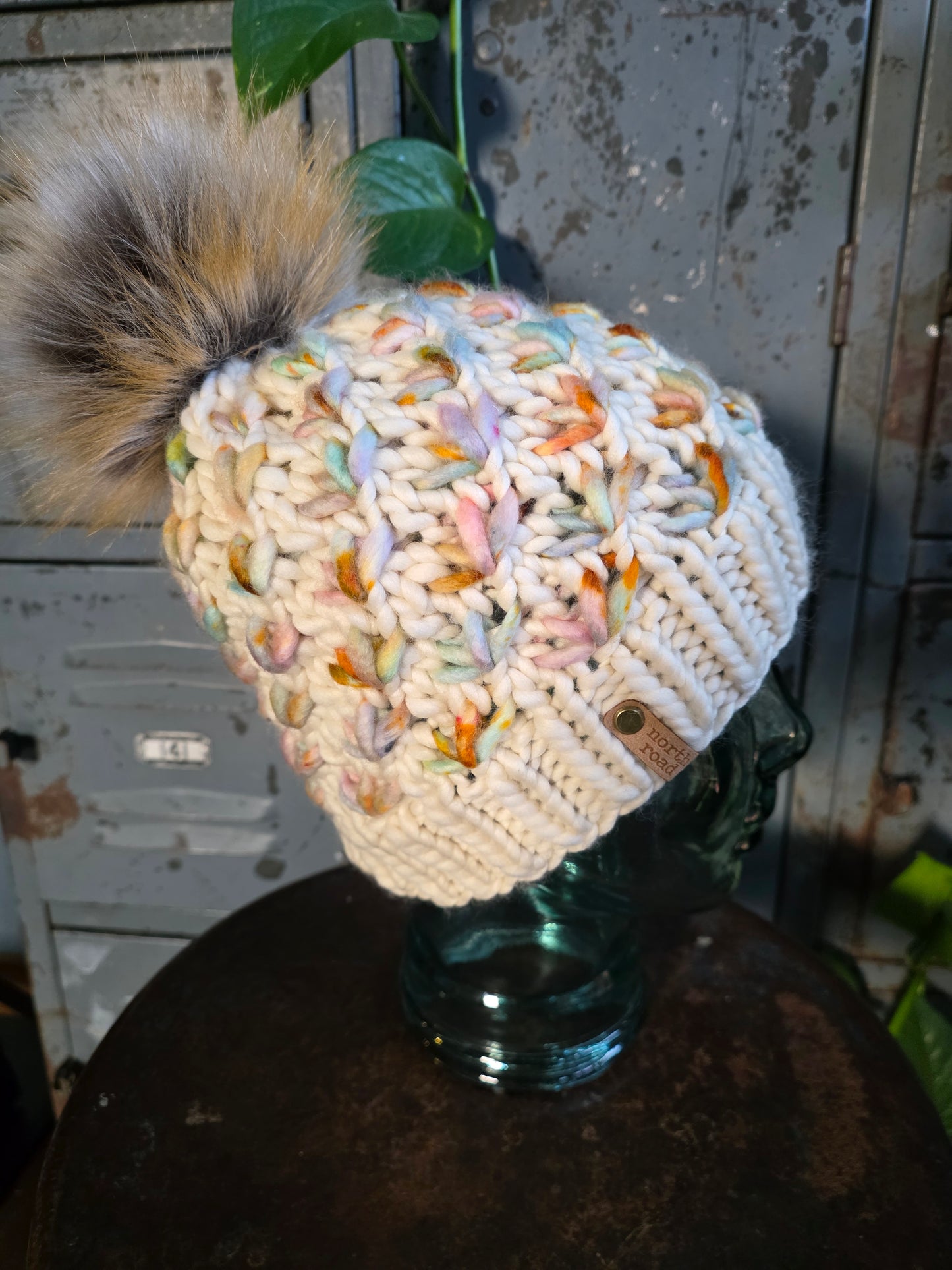 Merino Wool Pom Hat