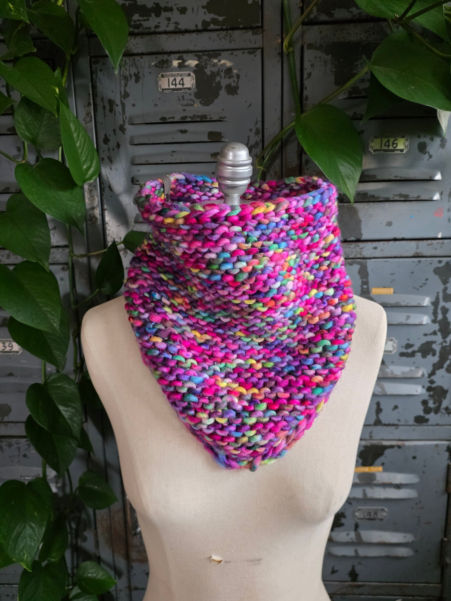 Merino Wool Bandana Cowl