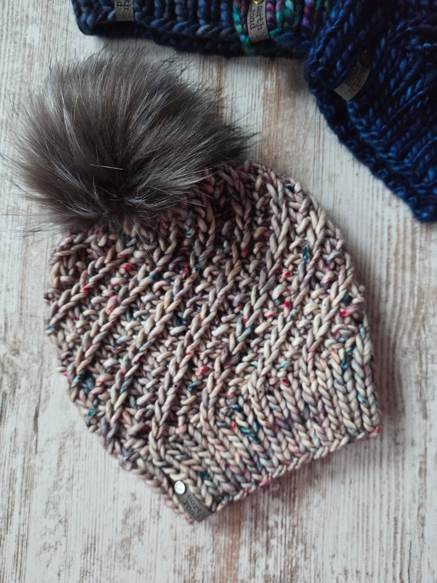 Merino Wool Pom Hat