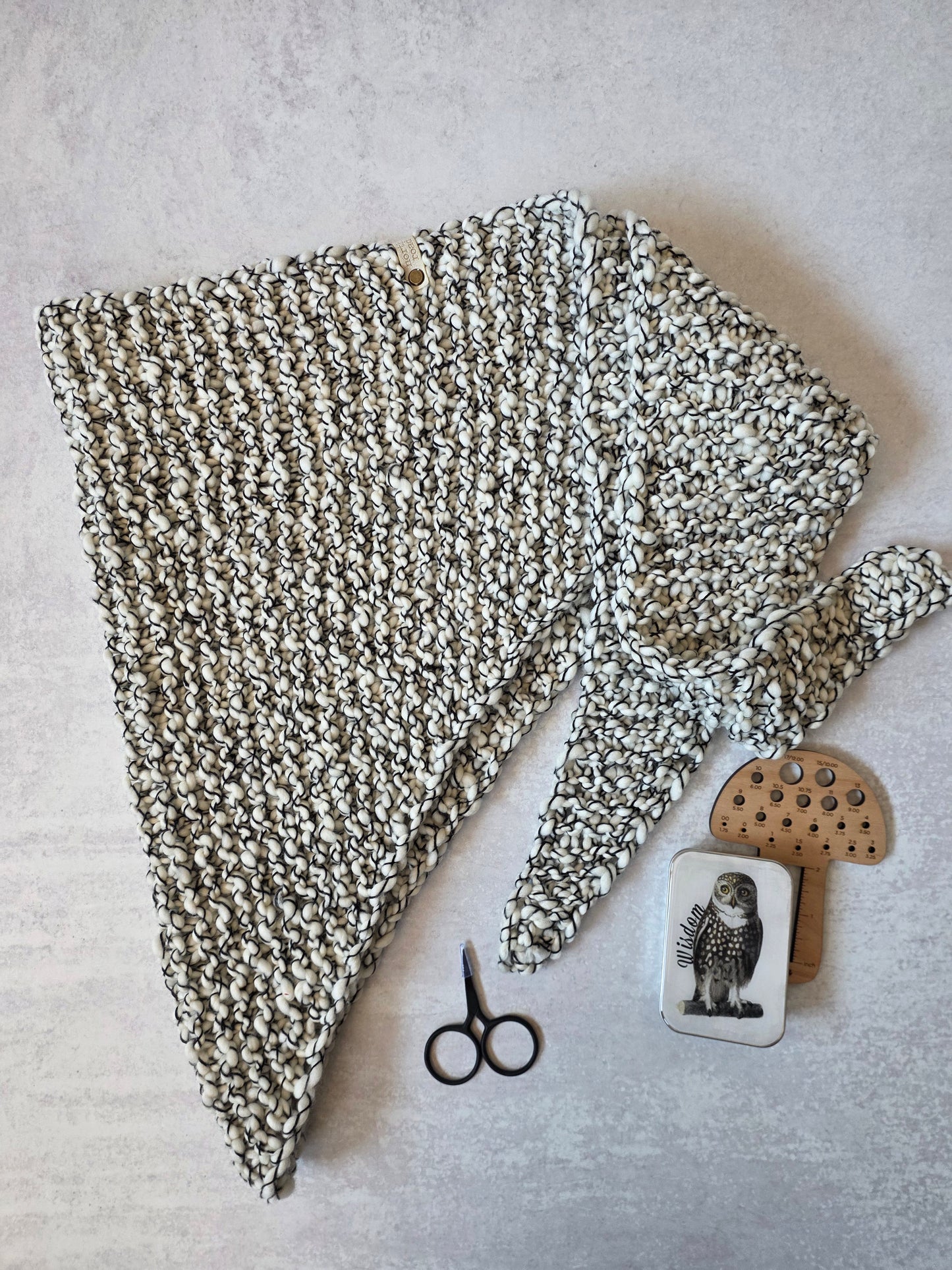 Merino Wool Arena Shawl
