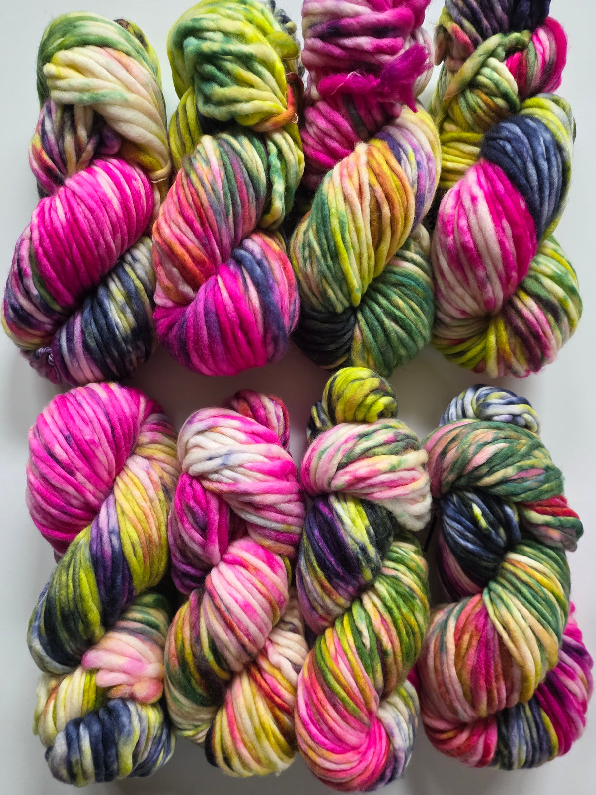 Birchwood and Wool (Knitting In The Wild) Hand Dyed Yarn | Super Bulky | Northern Lights
