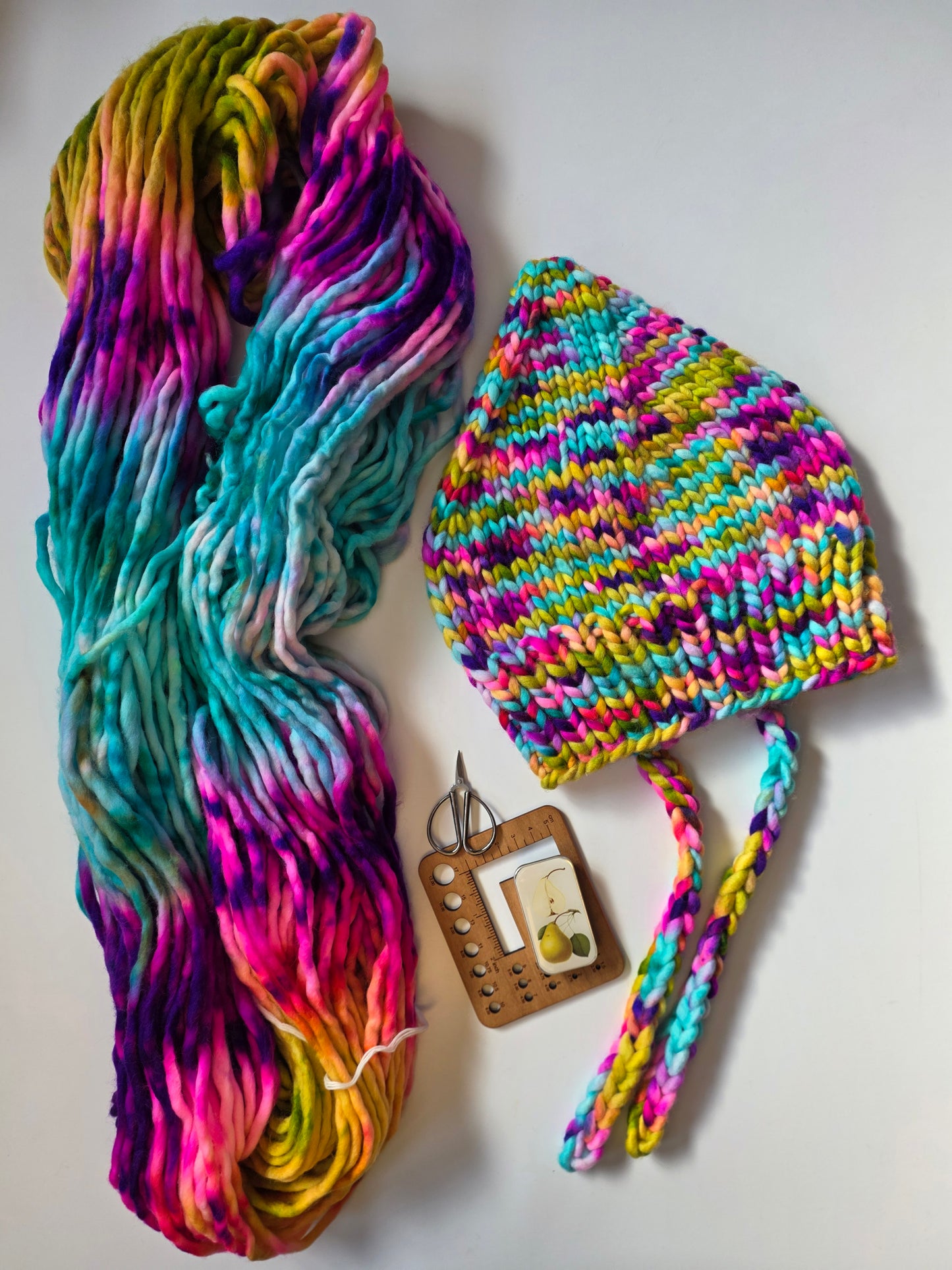 Forest Gnome Split Brim Hat, Merino Wool