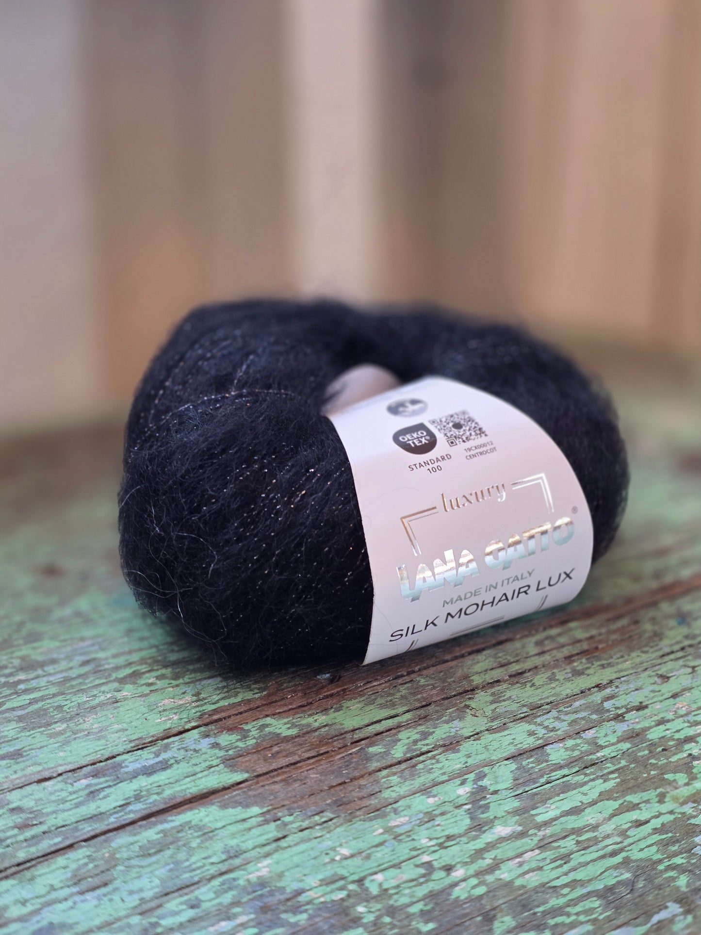 Lana Gatto | Silk Mohair Lux | 5000 | Ebony