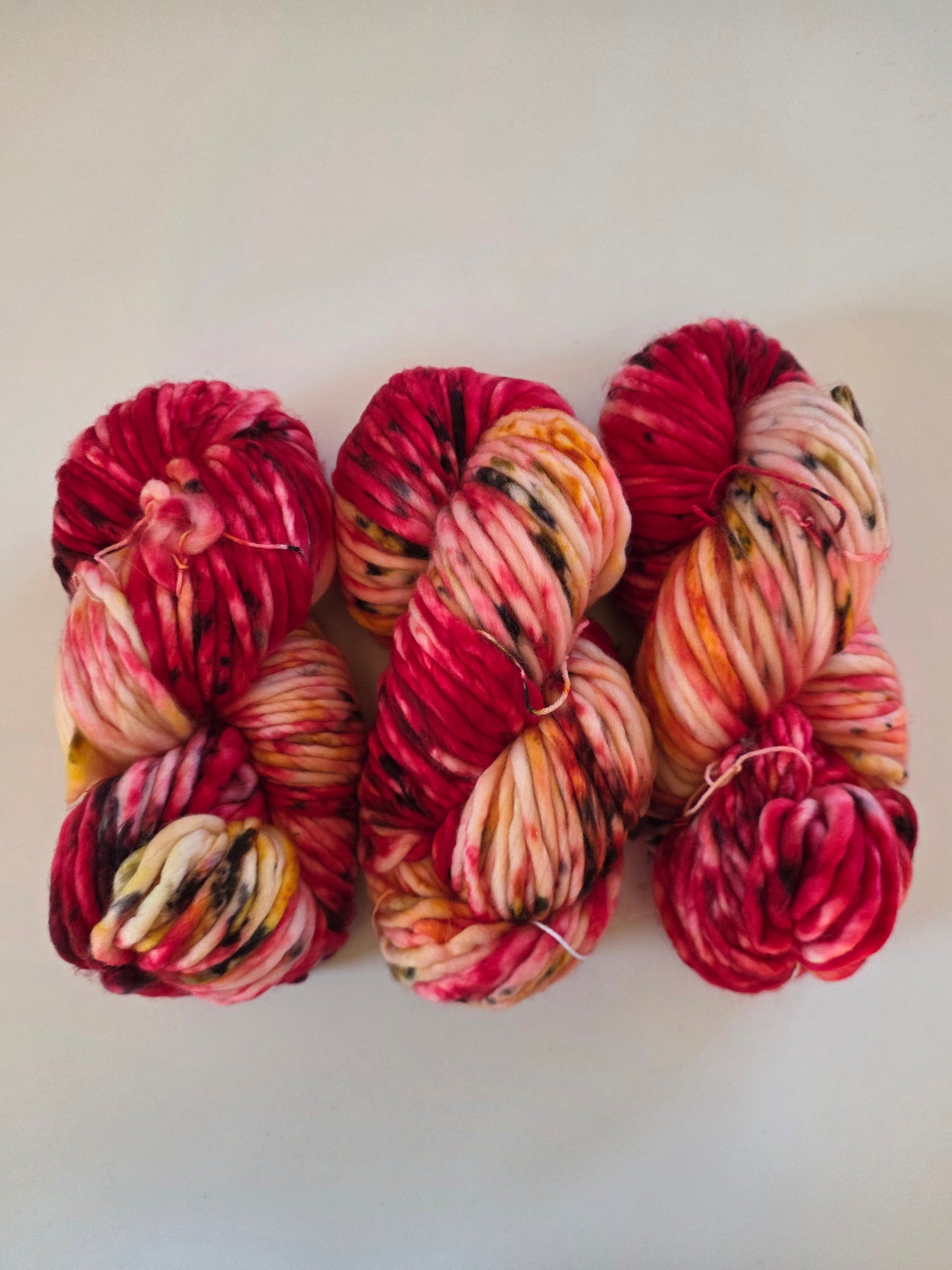 Danni's Designs Crafts | Super Bulky | Fireberry