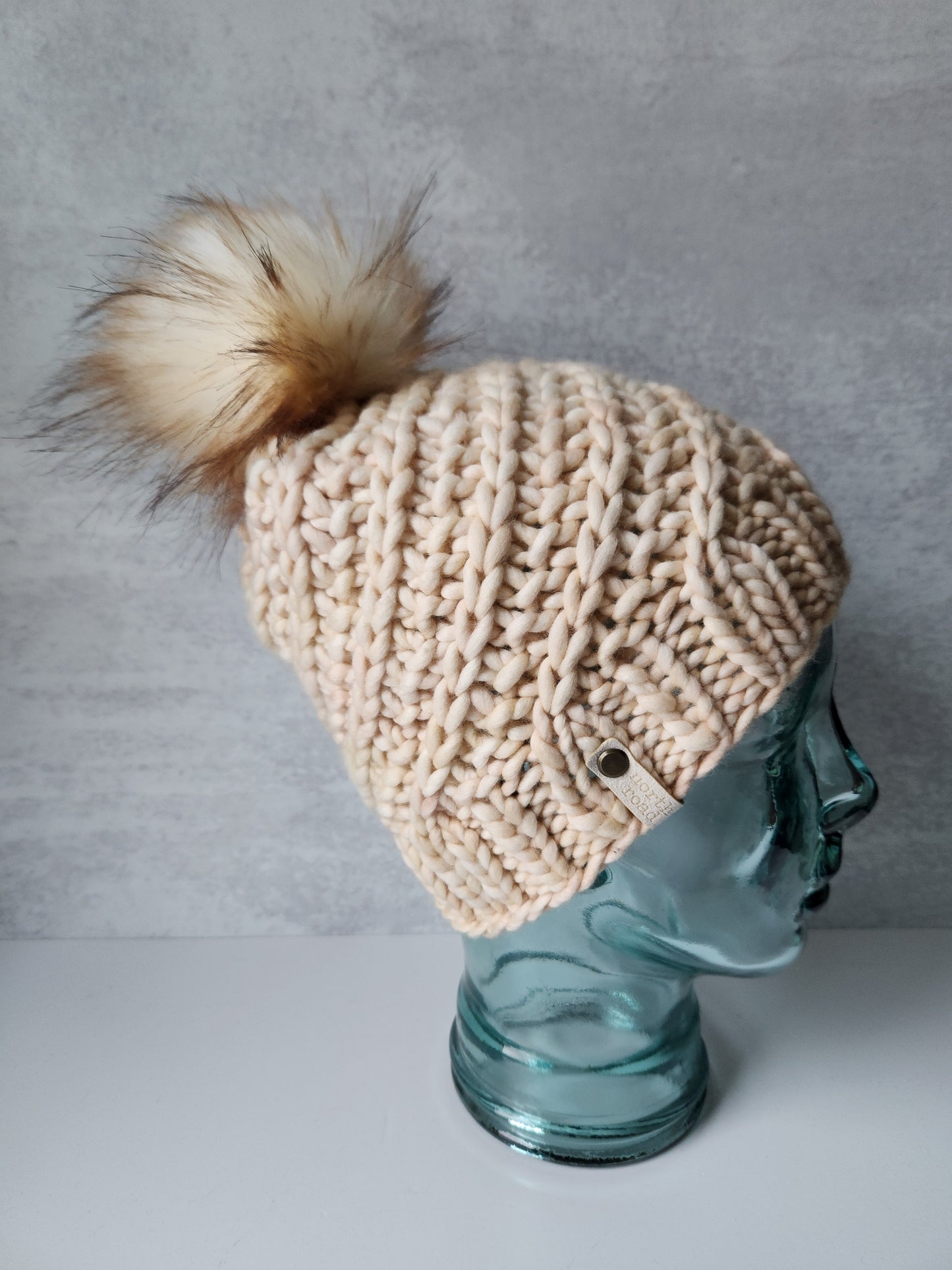 Merino Wool Pom Hat