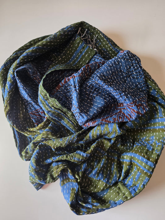Kantha Scarf