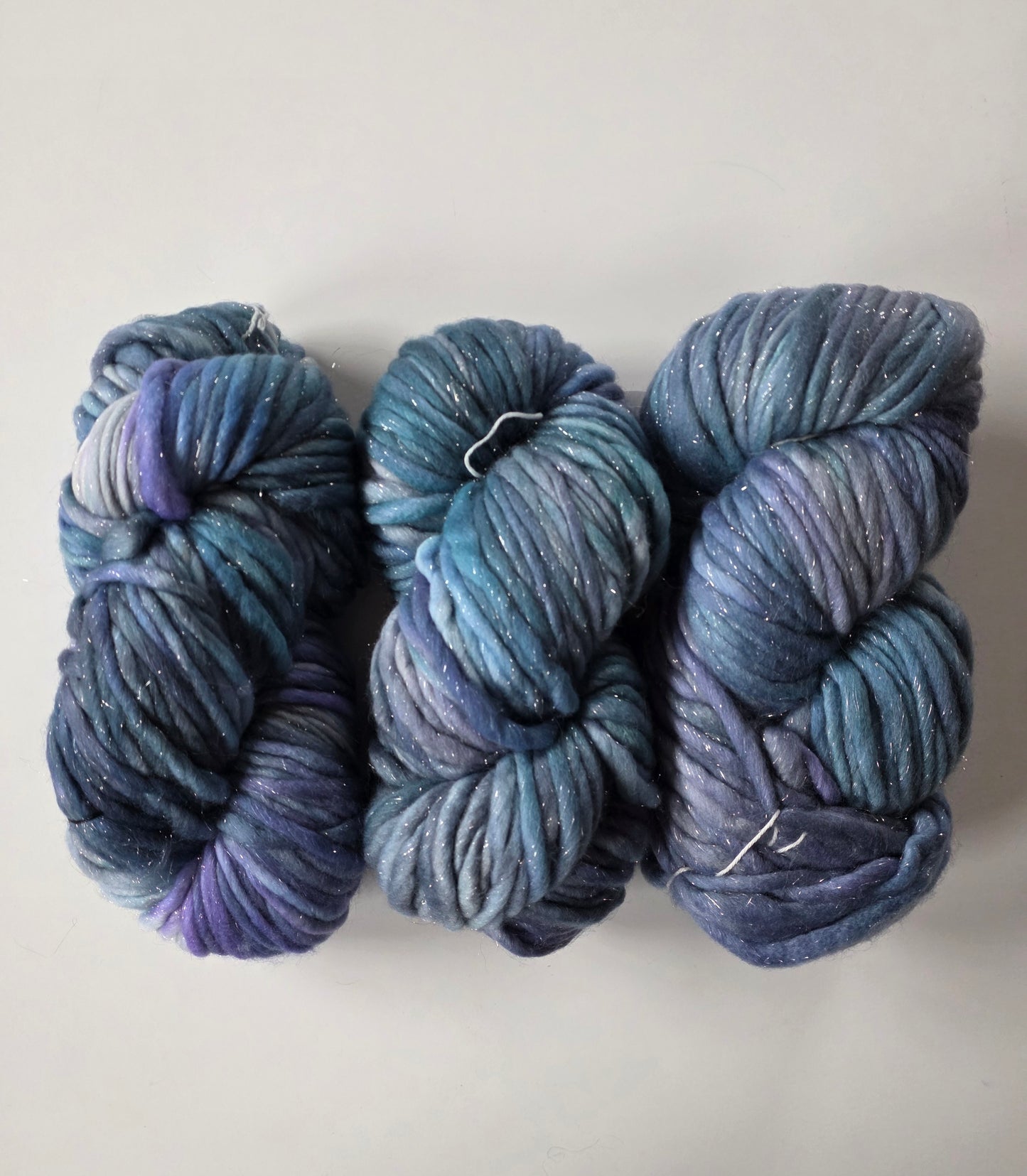 Cape May Fiber | Super Bulky Superwash Sparkle | Undertow