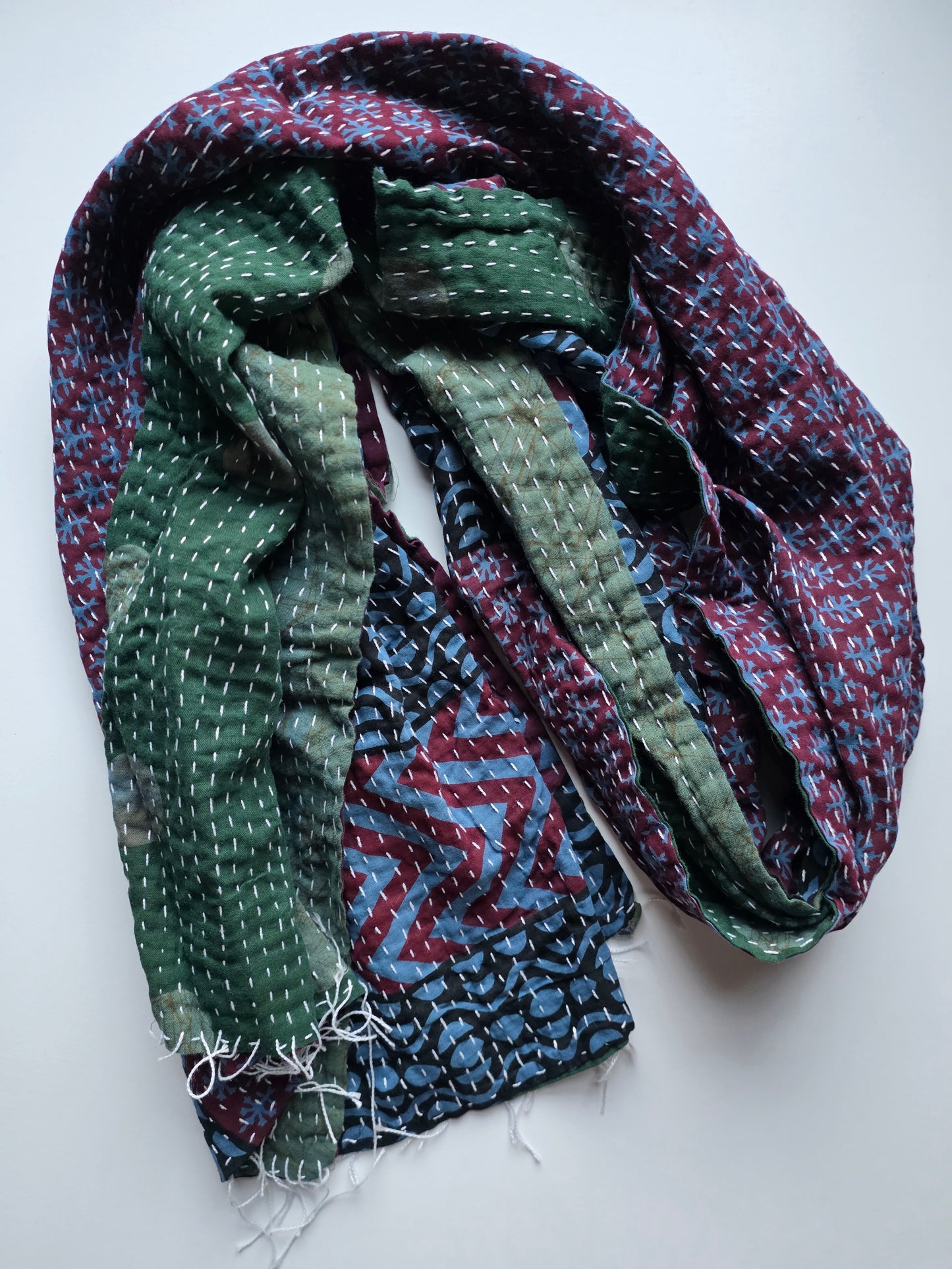 Kantha Scarf