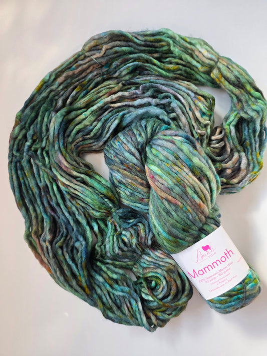 Baah Yarn | Mammoth | Green Is The Color