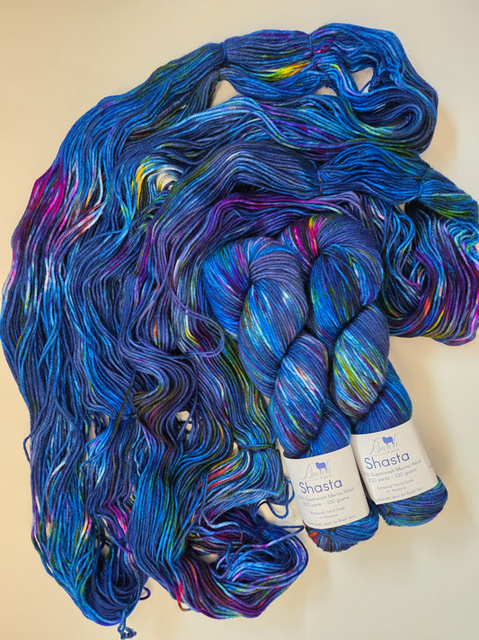 Exclusive Baah Yarn | Shasta | Aurora Borealis