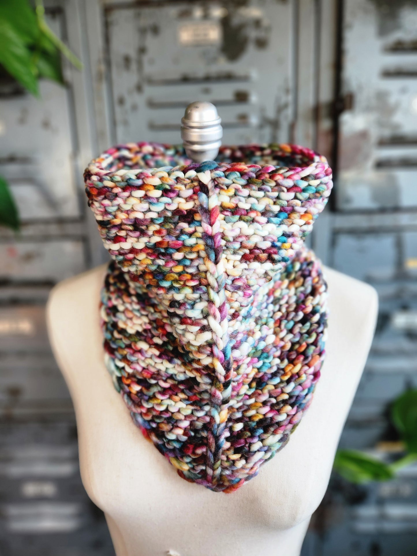 Merino Wool Bandana Cowl