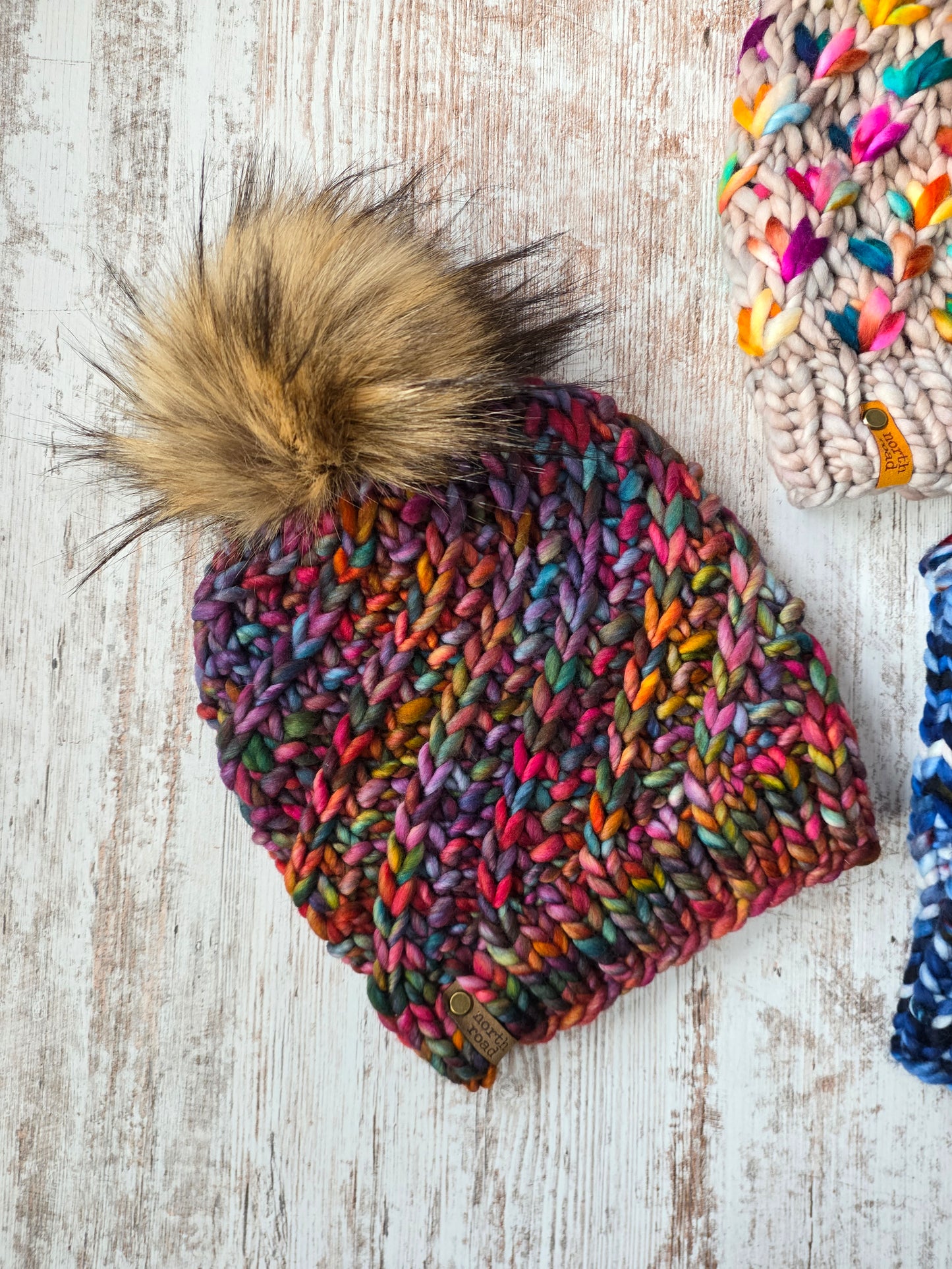 Merino Wool Pom Hat