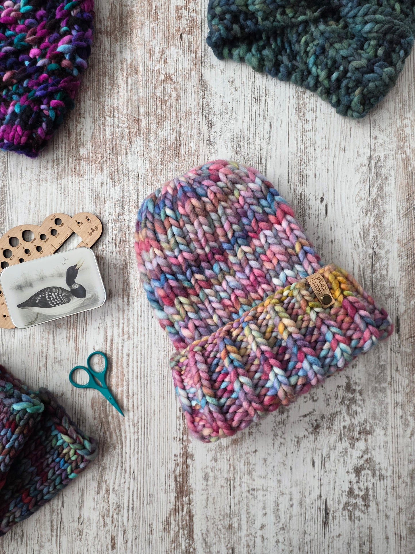 Merino Wool Maple Hill Hat Folded Brim