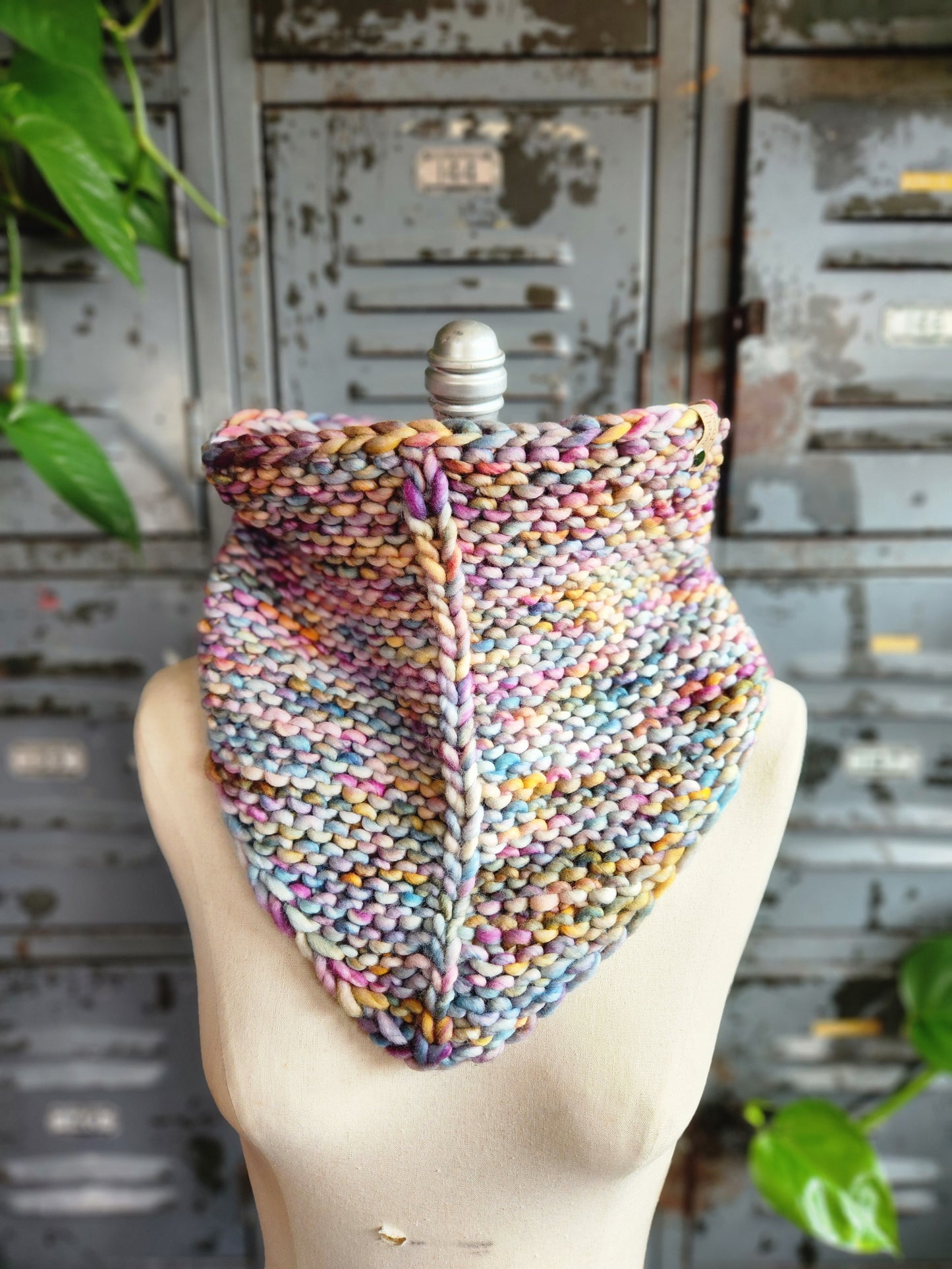 Merino Wool Bandana Cowl