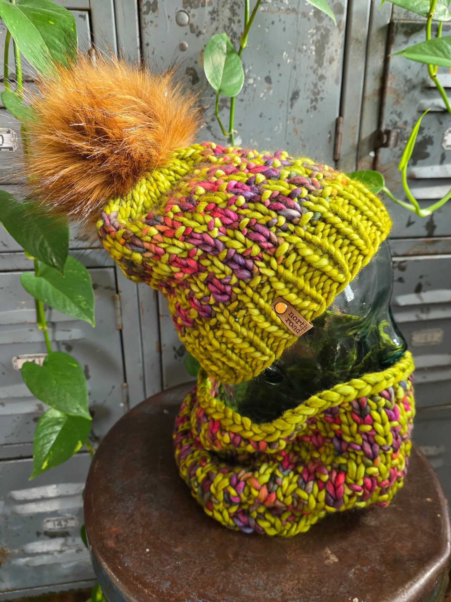 Merino Wool Hat and Cowl Set