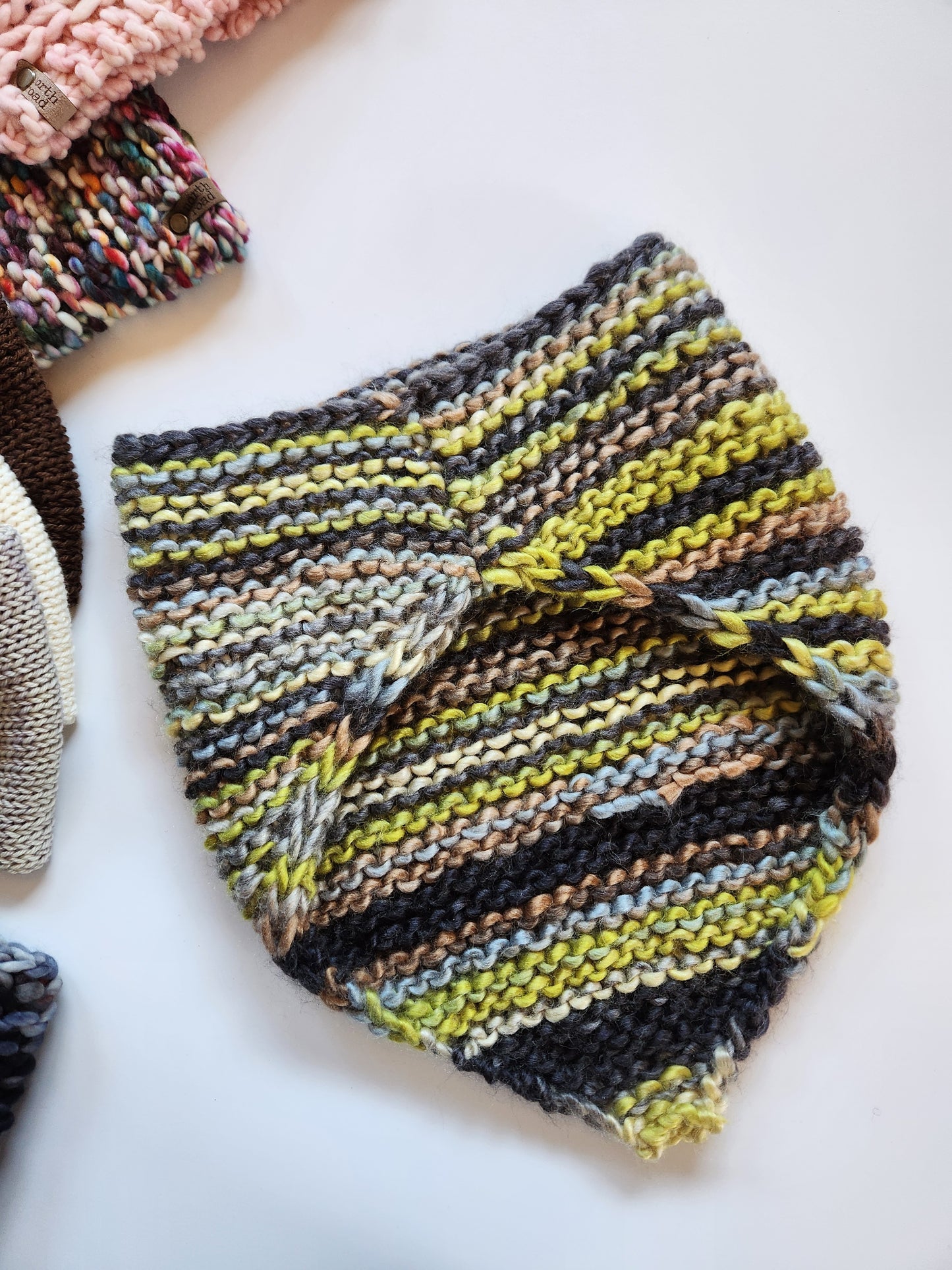 Wool Blend Bandana Cowl