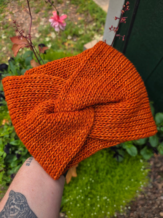 Merino Wool Twisted Headband