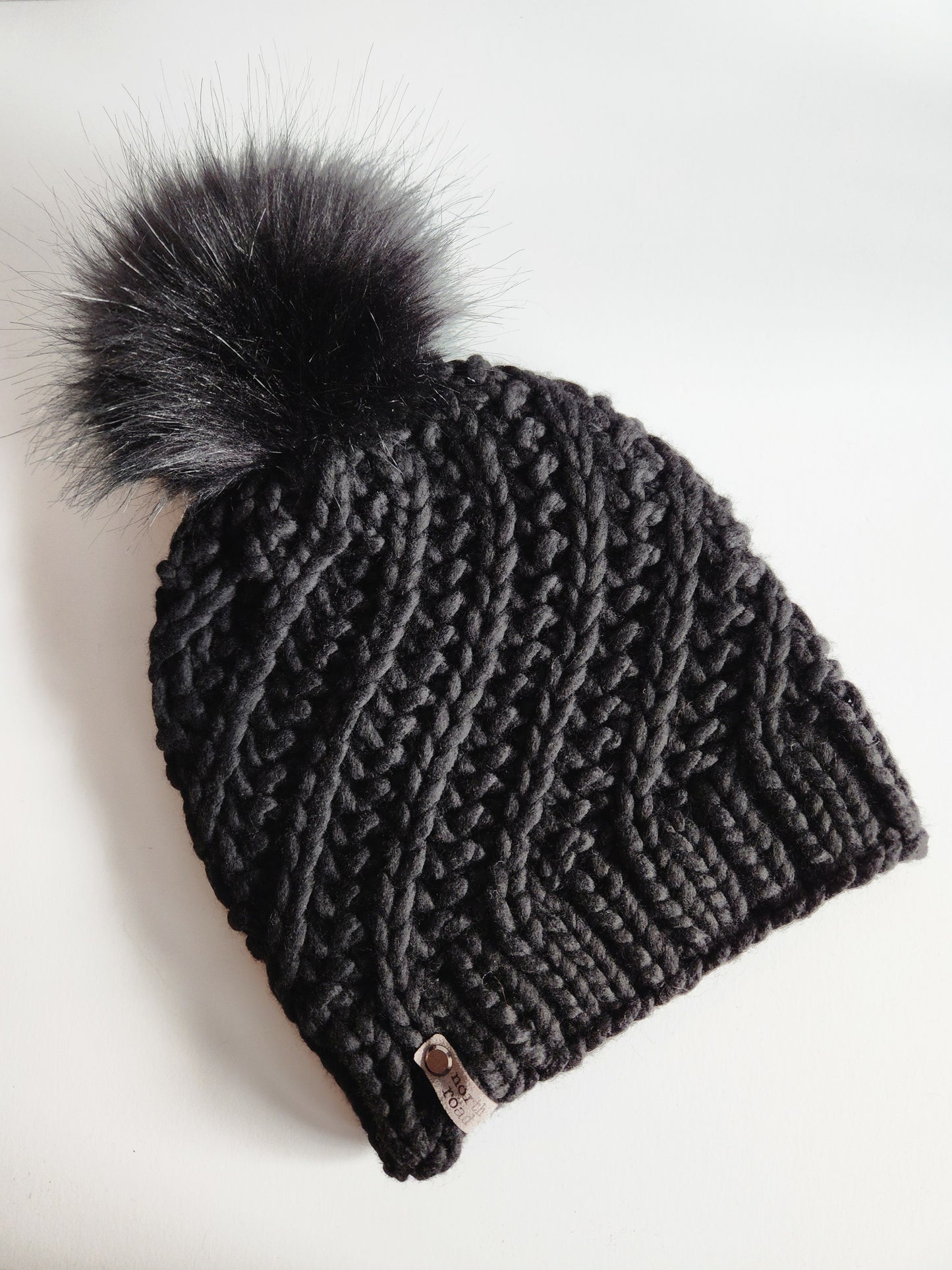 Merino Wool Pom Hat