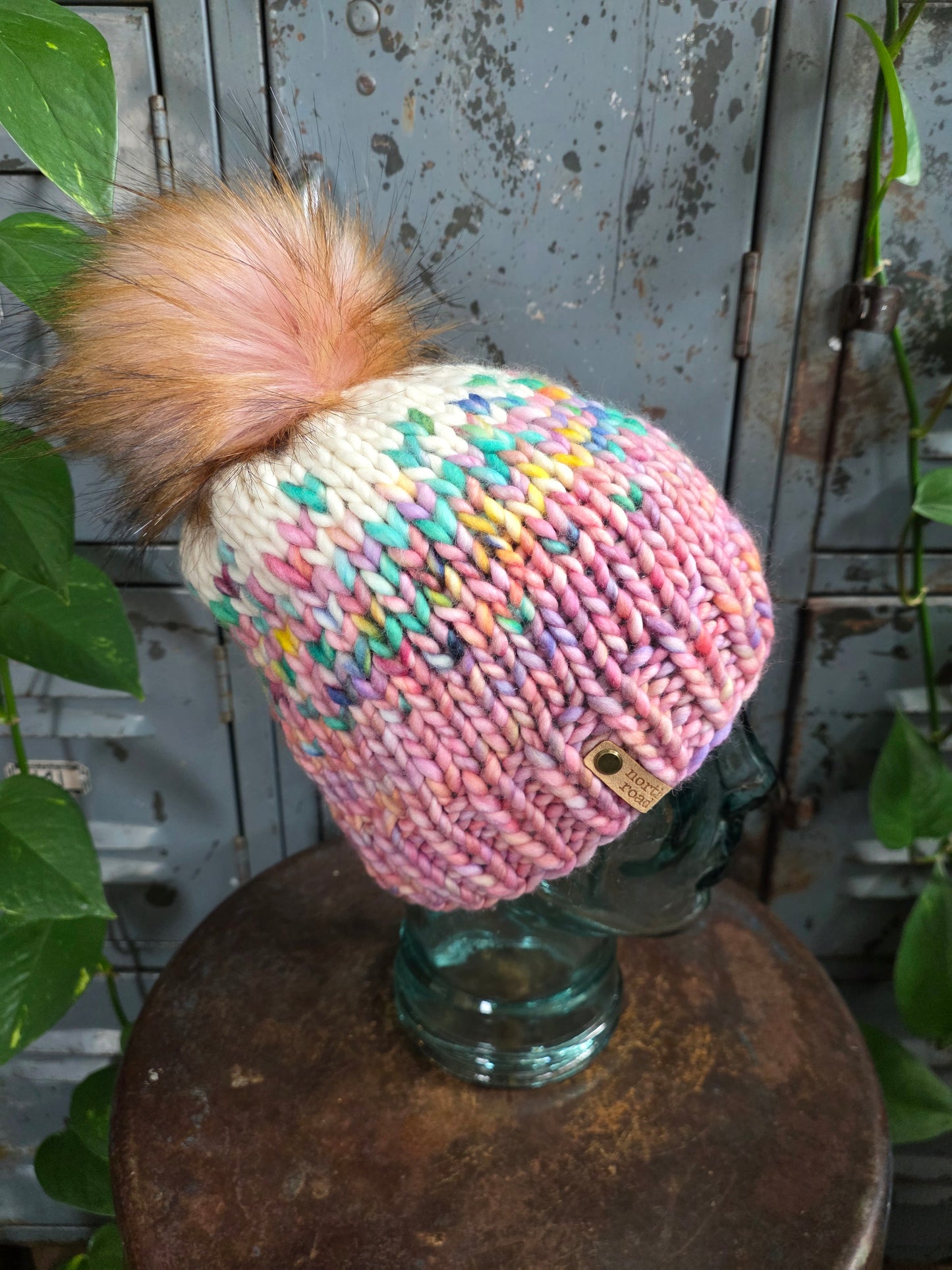 Merino Wool Pom Hat