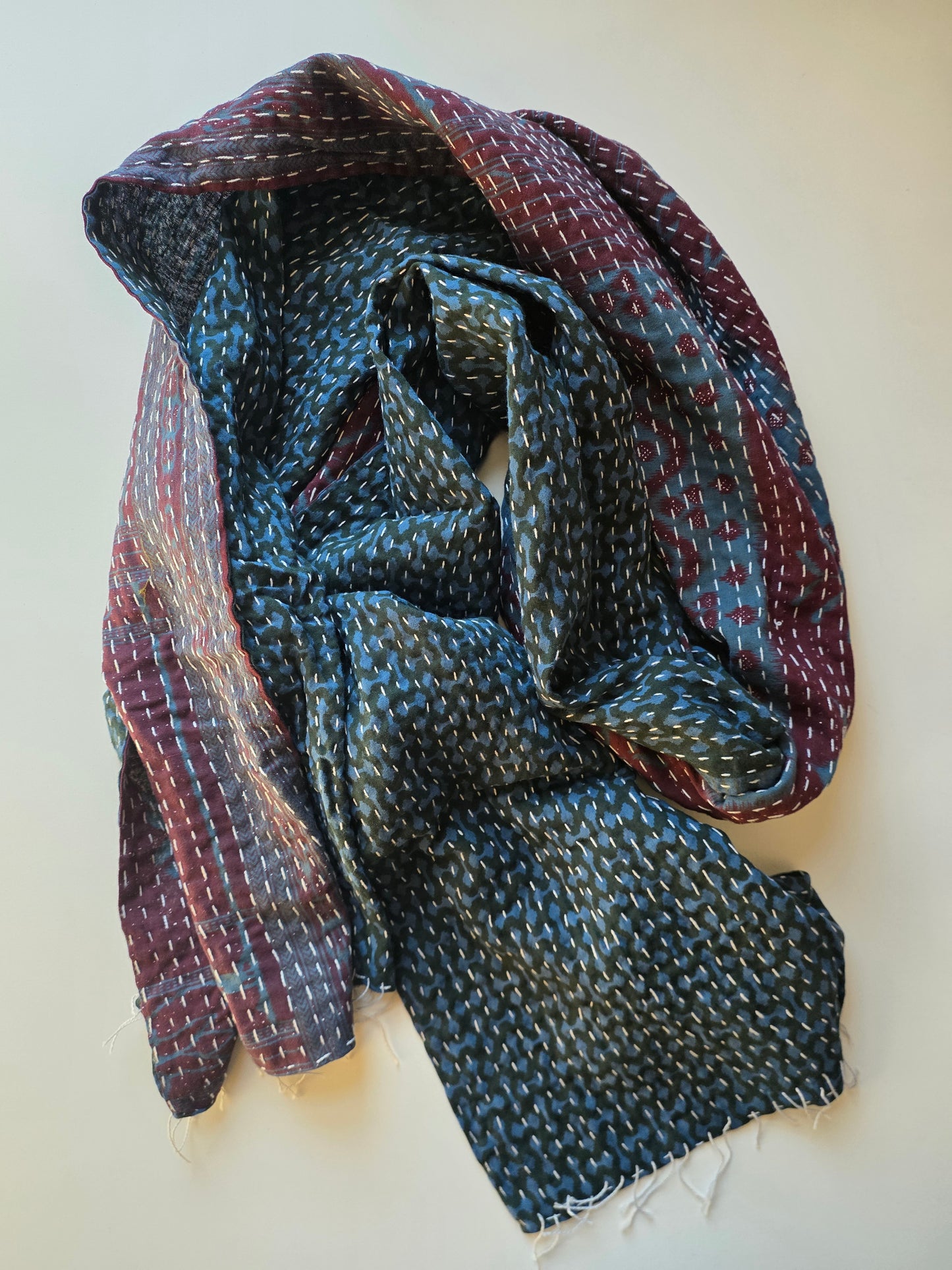 Kantha Scarf