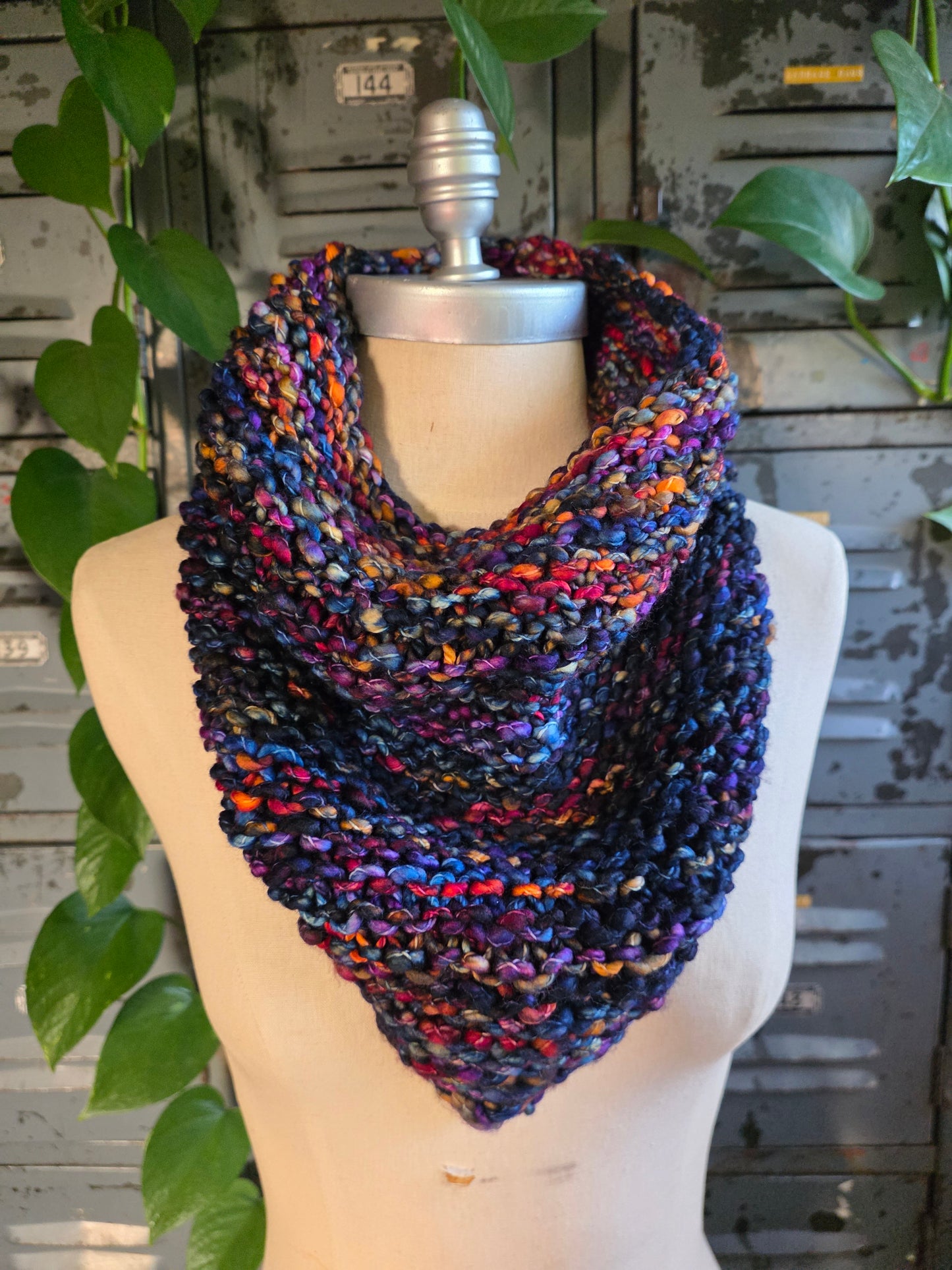 Merino Wool Bandana Cowl