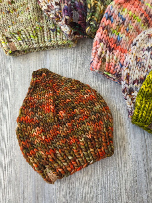 Forest Gnome Hat, Merino Wool