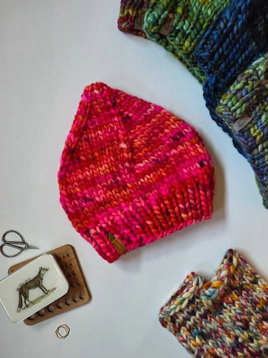 Forest Gnome Hat, Merino Wool