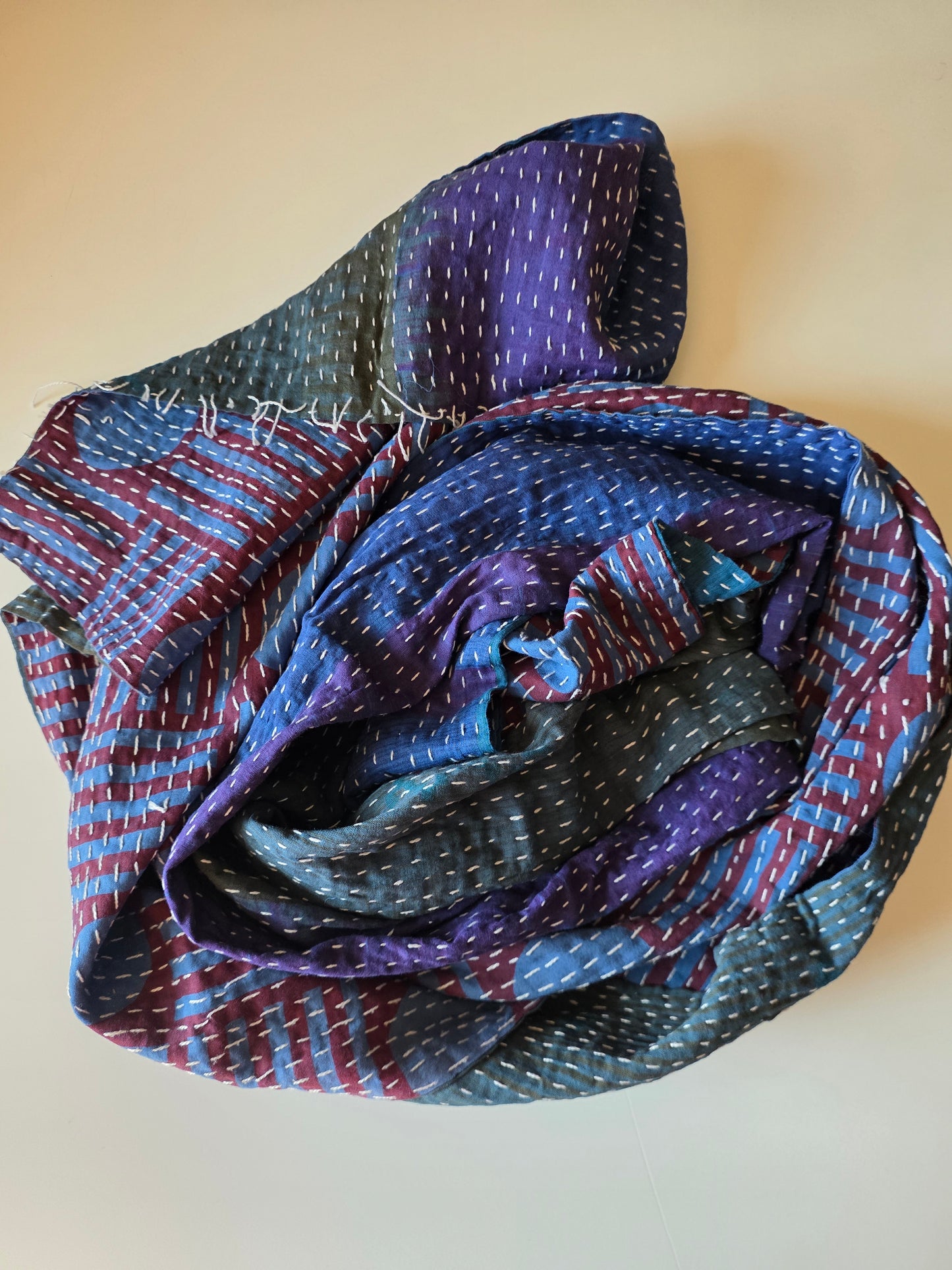 Kantha Scarf