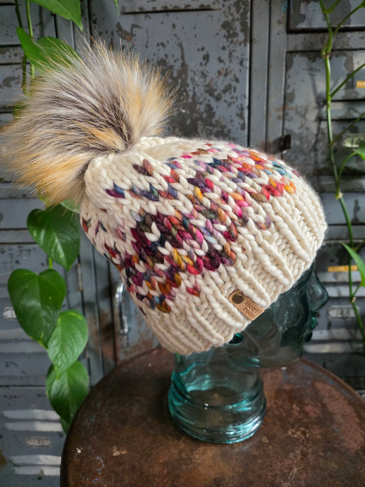 Merino Wool Pom Hat