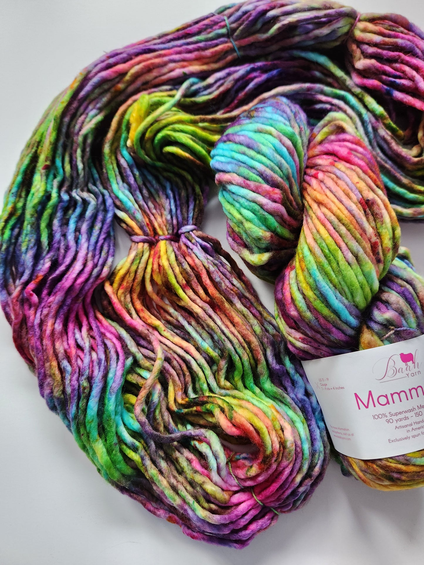 Baah Yarn | Mammoth | Hibiscus Haze