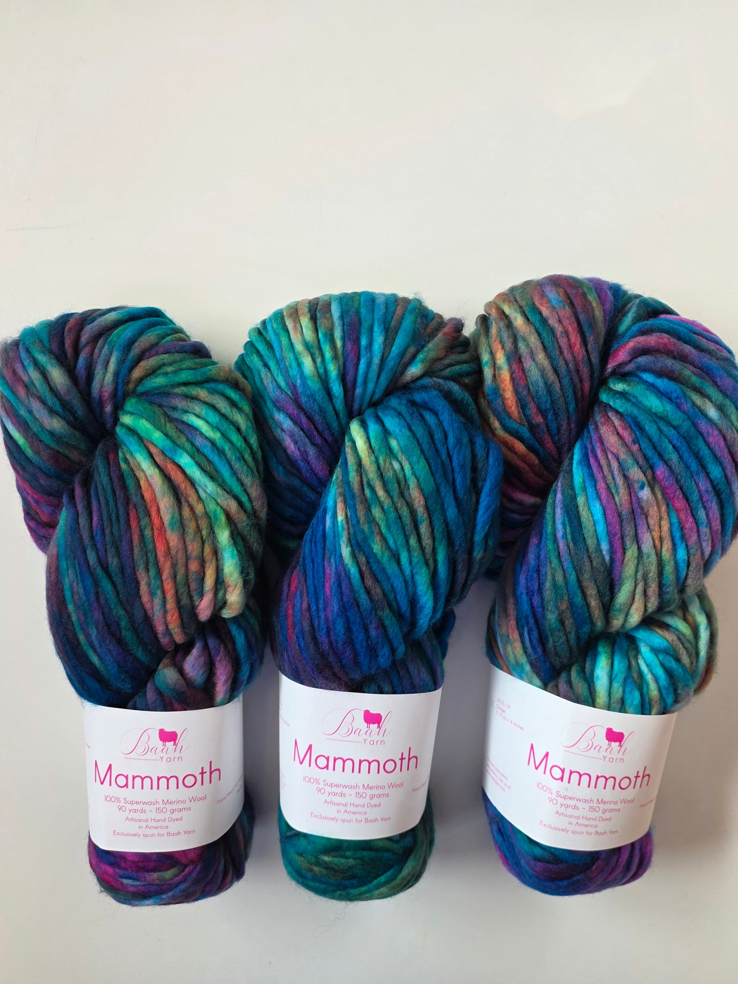 Exclusive Baah Yarn | Mammoth | Lights over Lake Superior