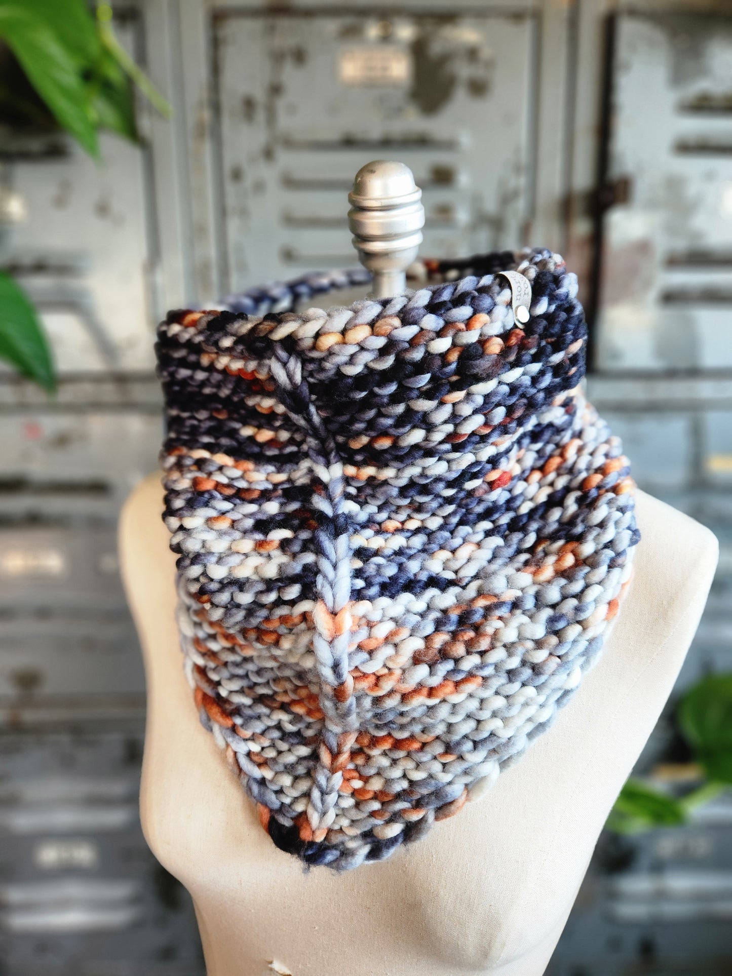 Merino Wool Bandana Cowl